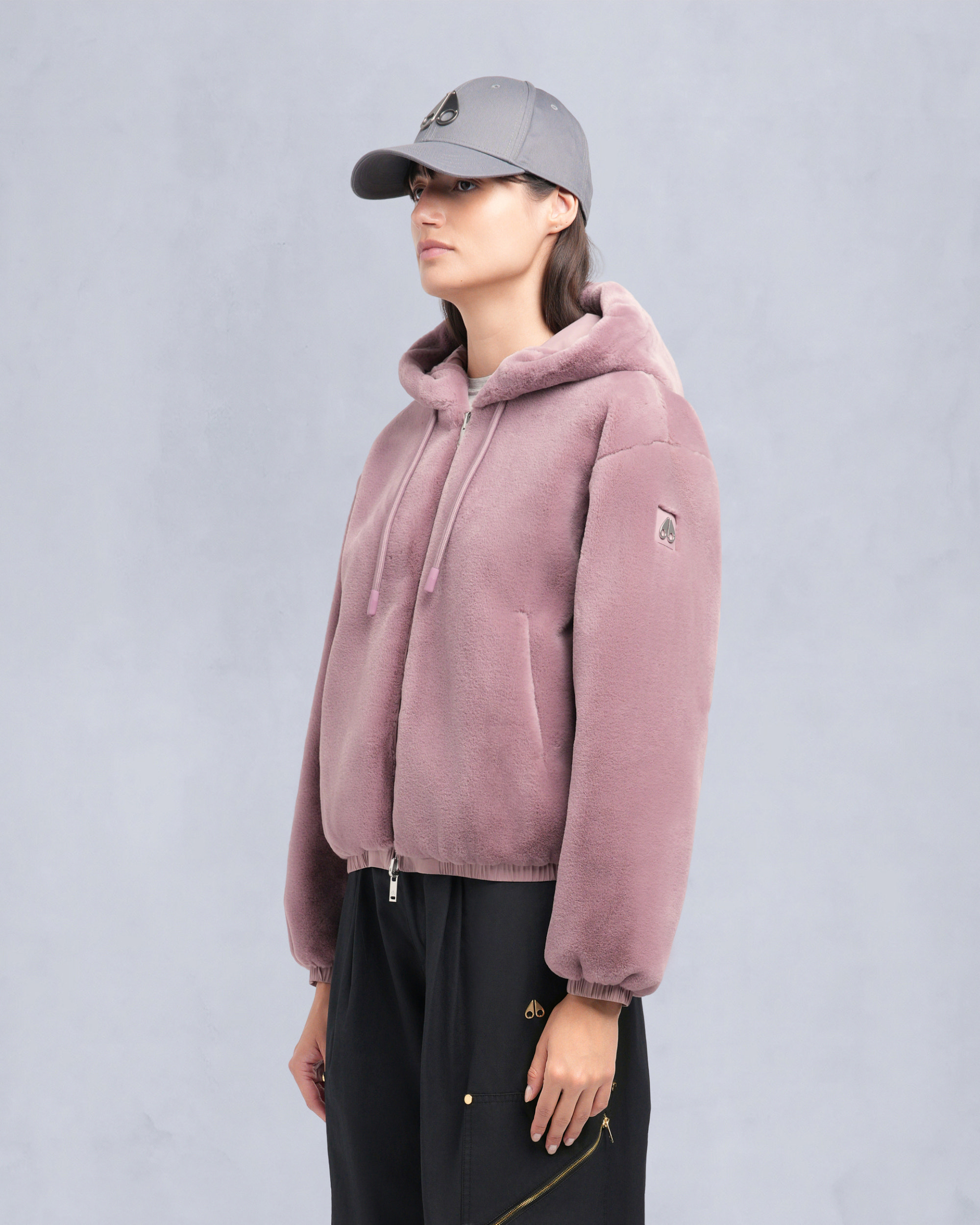 Moose Knuckles - M34LS652 - Eaton Reversible Bunny - WOMENS - - Detail4