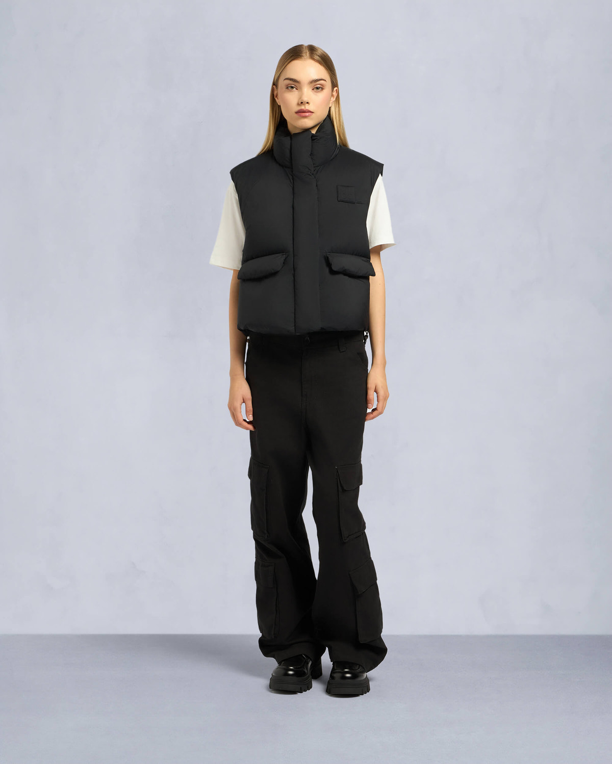 Moose Knuckles Womens Duvet Katrina Vest Black M34LV459 Front Category