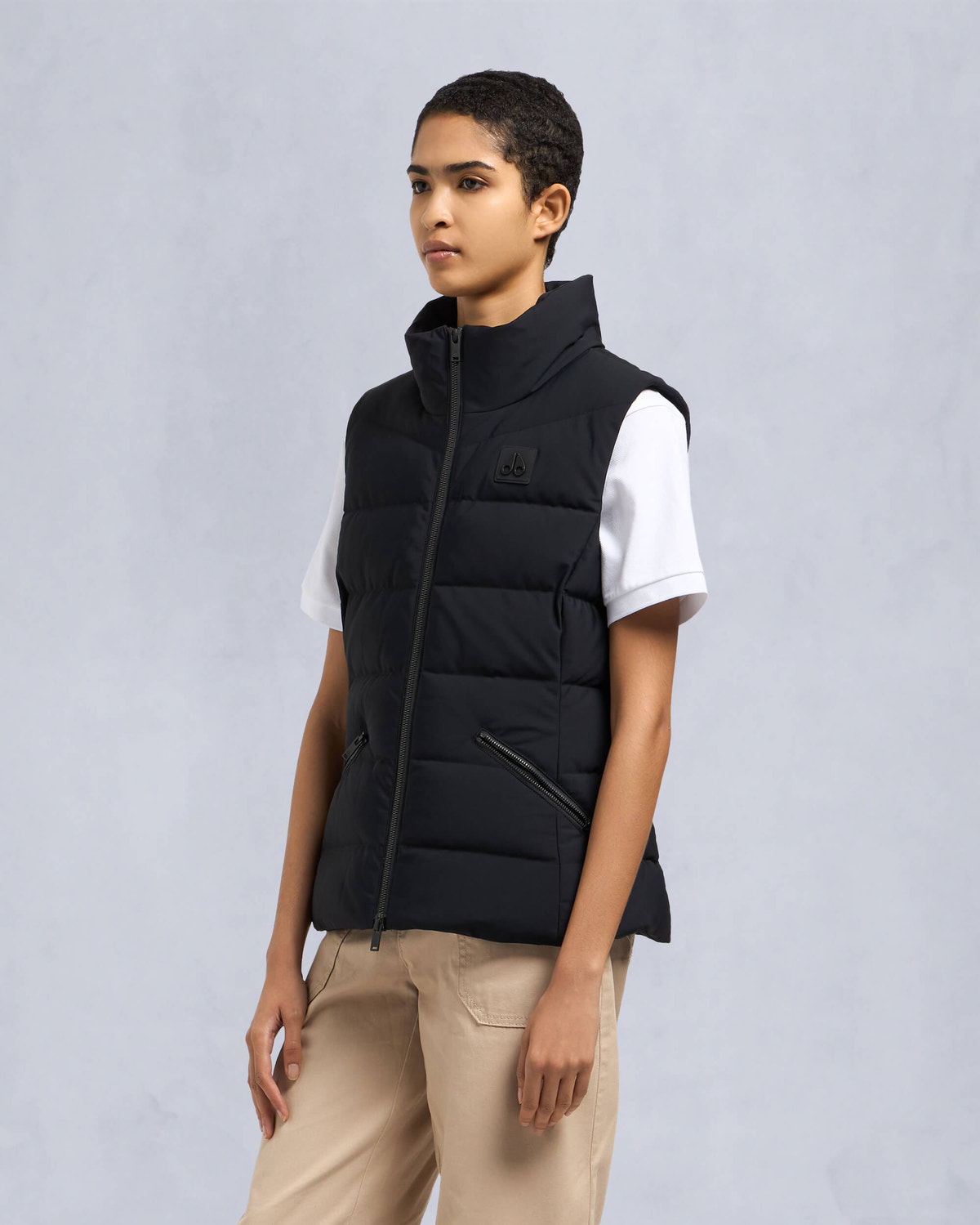 Moose Knuckles - M34LV483 - Nyluxe Koussi Vest - WOMENS - - Front