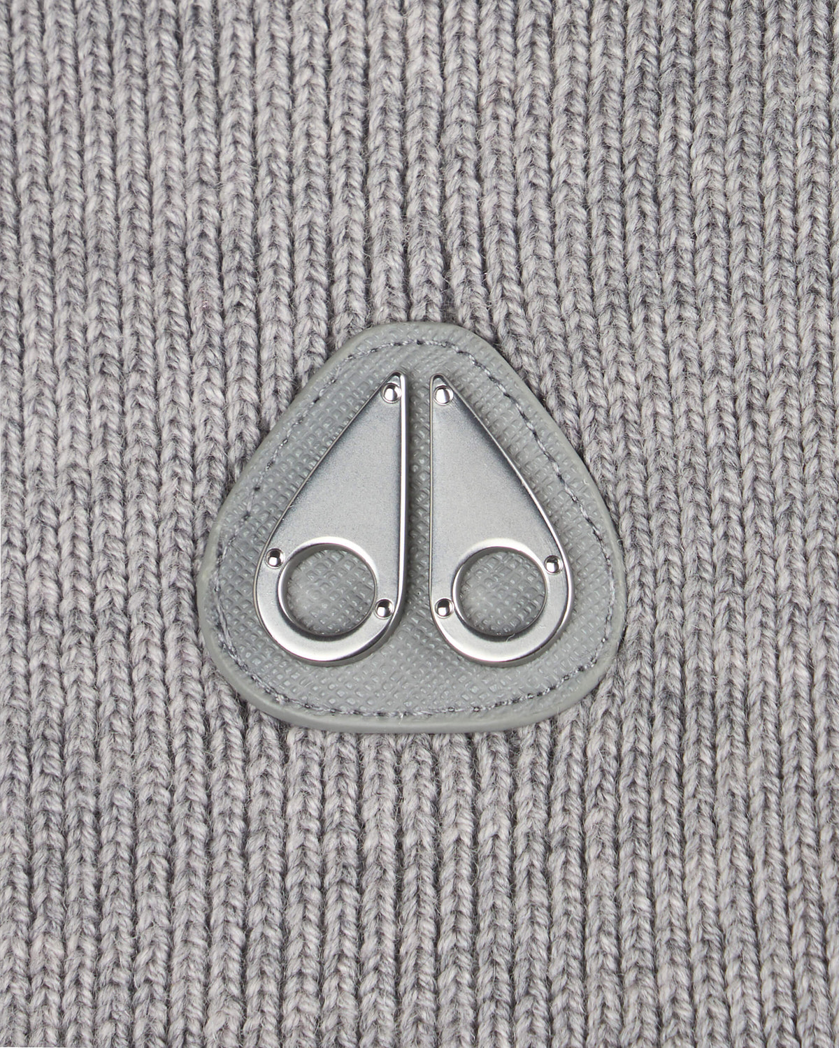 Moose Knuckles Accessories Parnis Unisex Scarf Stone M34MA526 Detail1