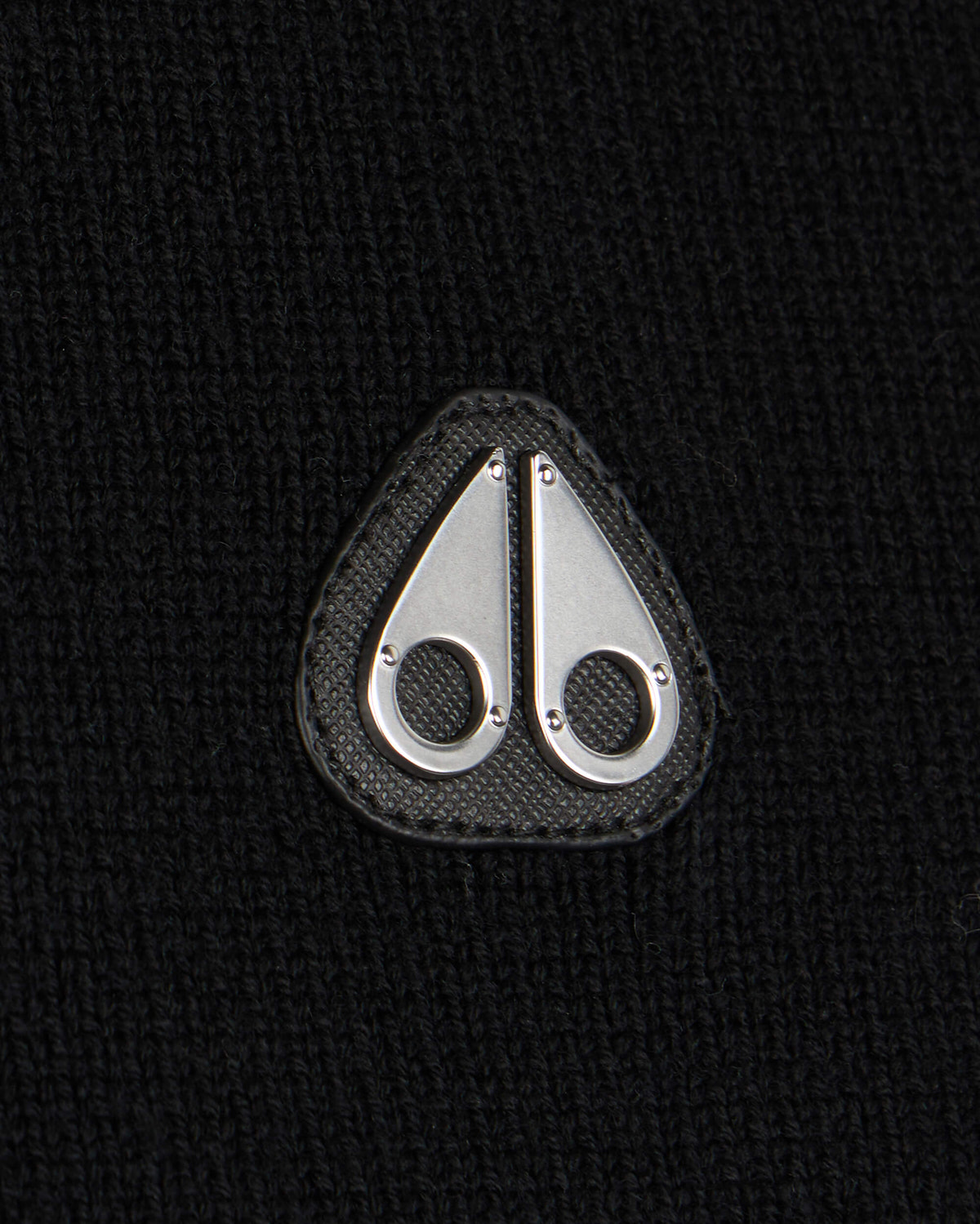 Moose Knuckles - M34MA526 - Parnis Unisex Scarf - ACCESSORIES - Black - Detail1