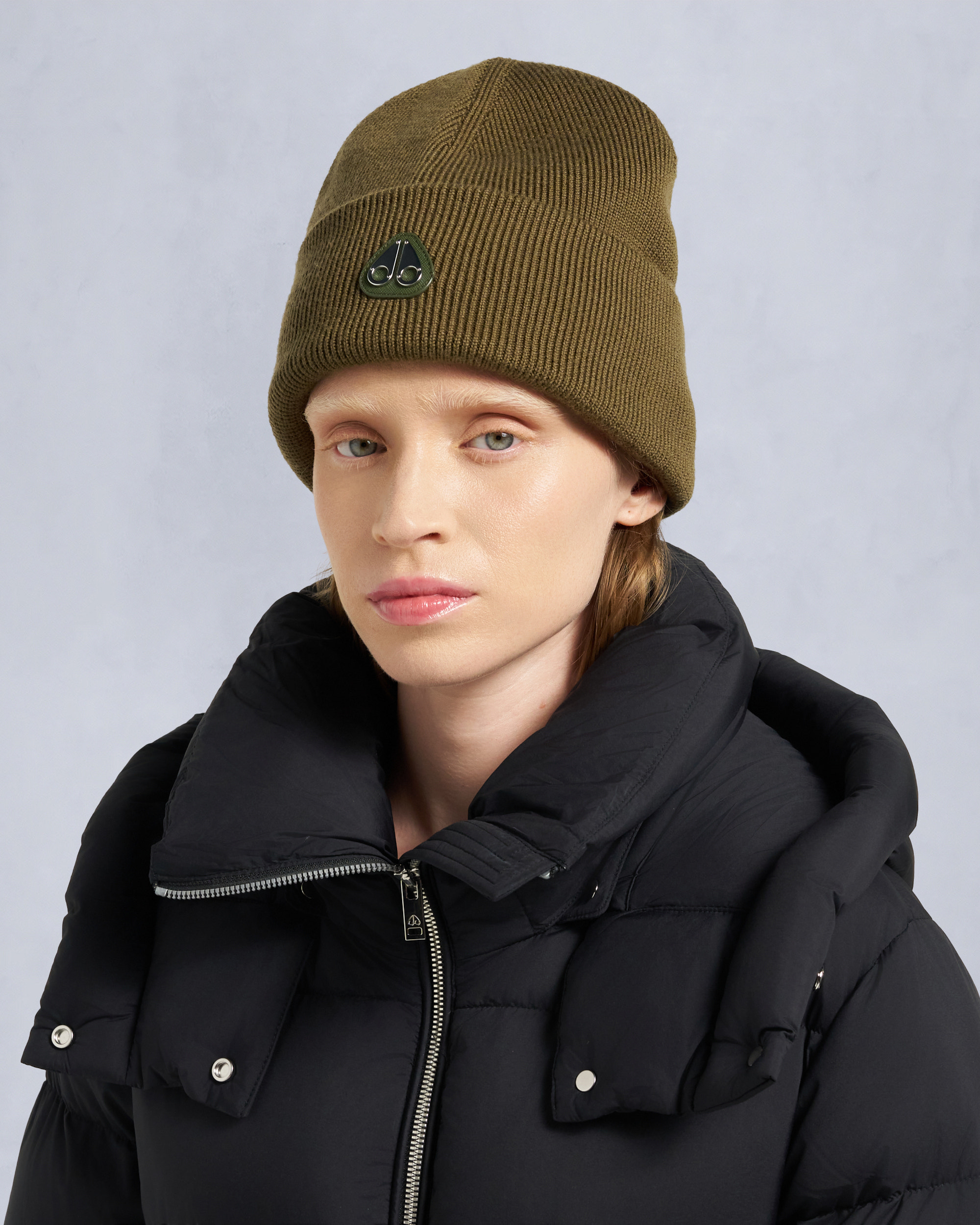 Moose Knuckles - M34MA544 - Parnis Unisex Beanie - ACCESSORIES - - Front