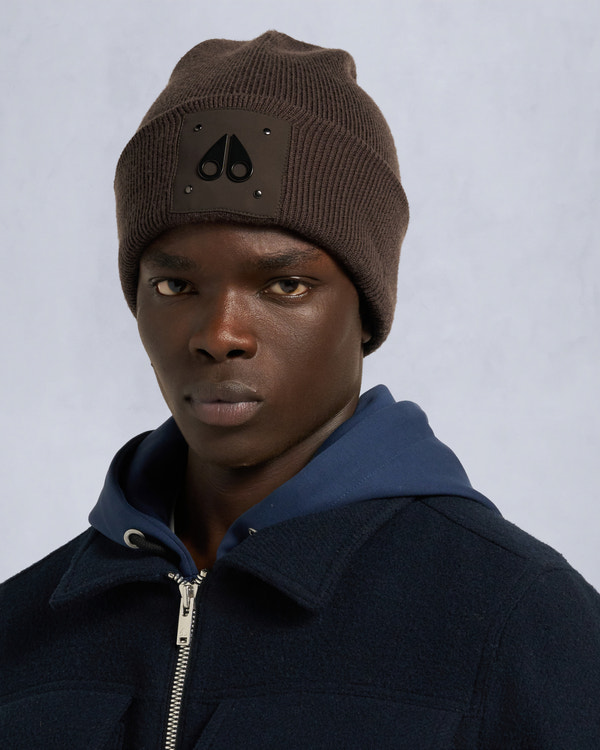 Moose Knuckles - M34MA574 - Logo Beanie Unisex - ACCESSORIES - - Front Category