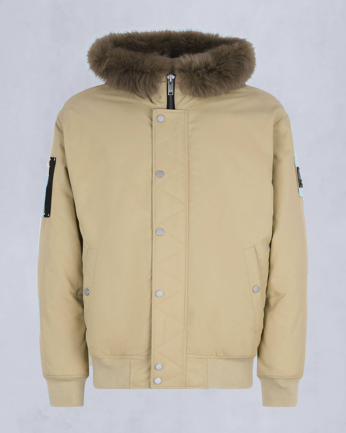 Moose Knuckles - M34MB027S - Denali Bomber Jacket - MENS - Sage /sage sherling - GM
