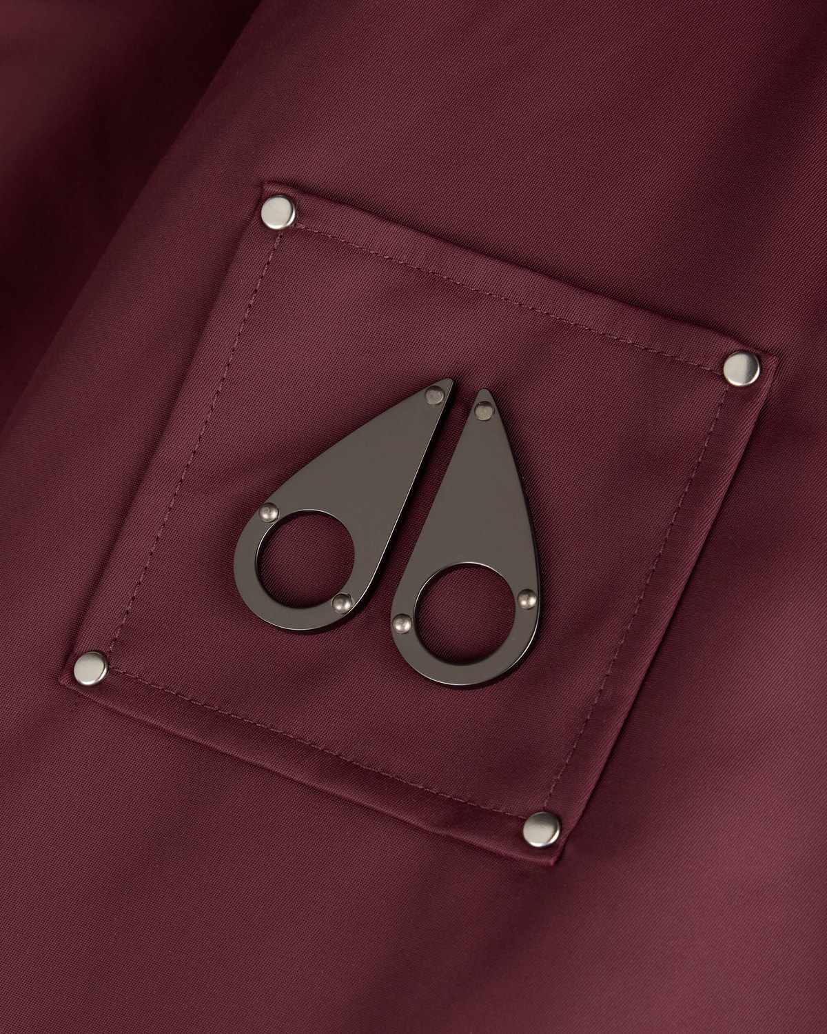 Moose Knuckles - M34MB027S - Denali Bomber Jacket - MENS - Beet /black sherling - Detail1