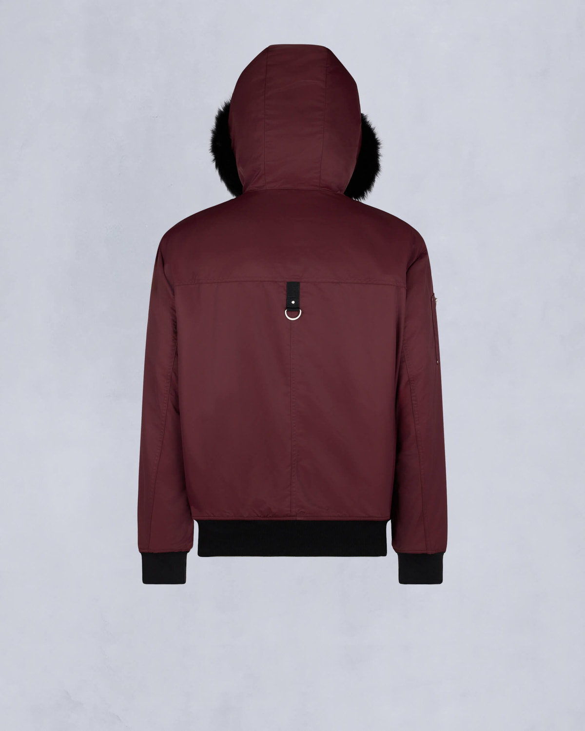 Moose Knuckles - M34MB027S - Denali Bomber Jacket - MENS - Beet /black sherling - Detail2