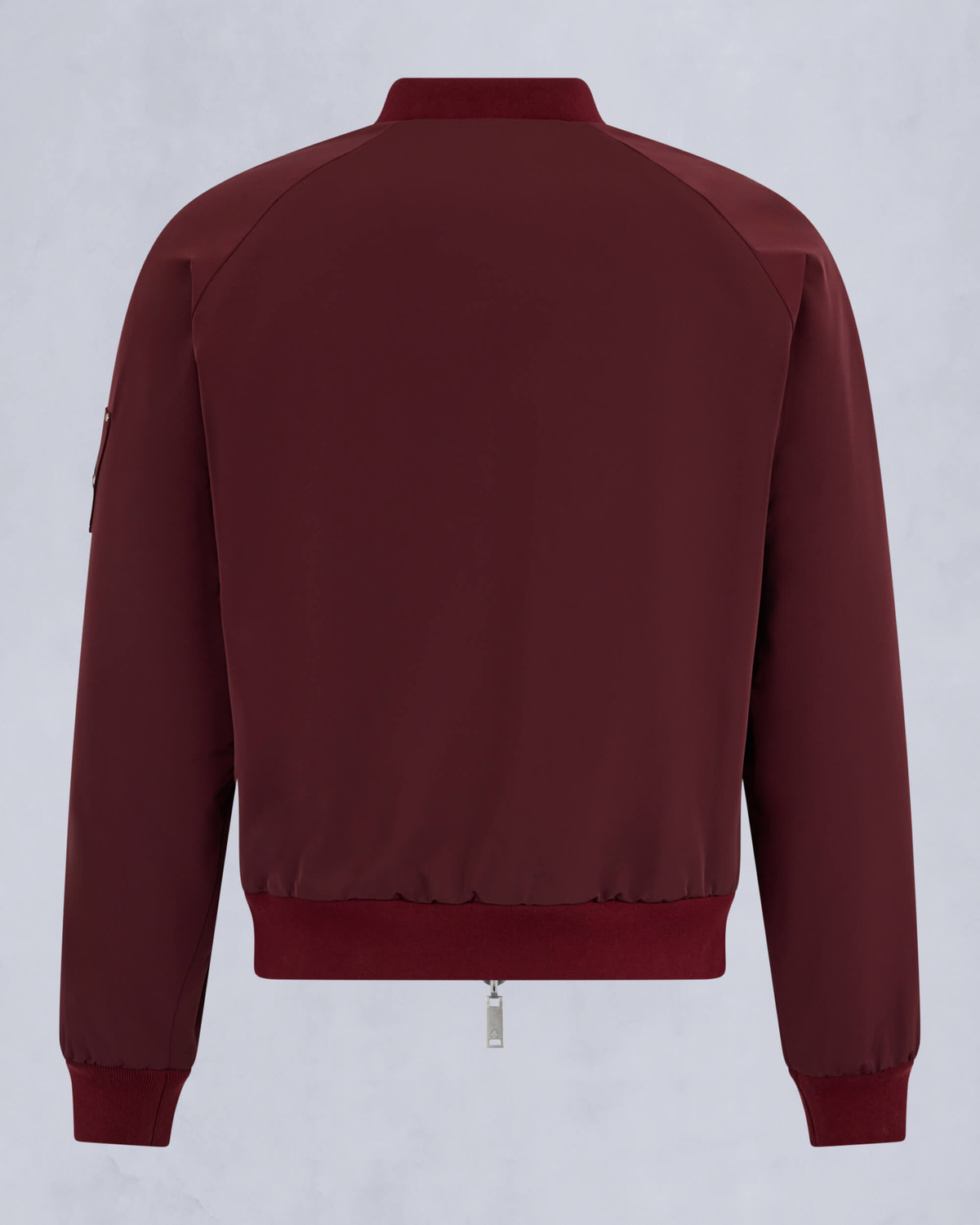 Moose Knuckles Mens Reversible Bunny Bomber Jacket Beet / beet M34MB029 Detail2