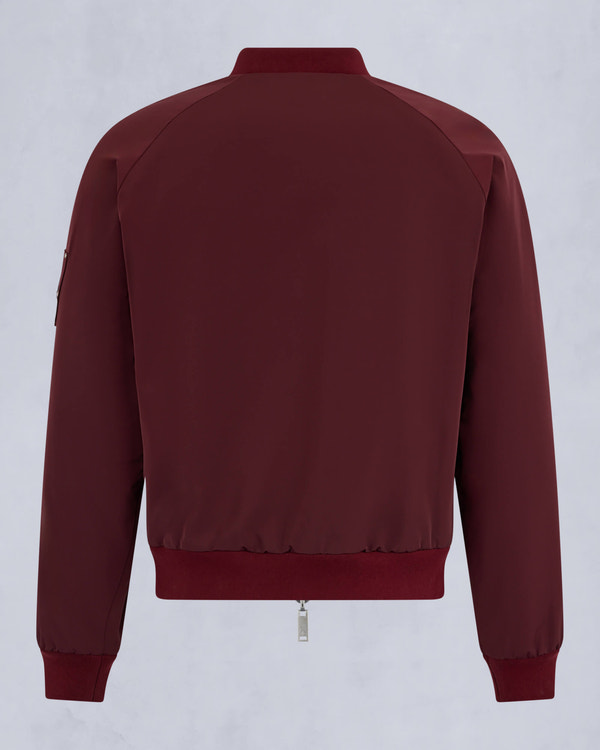 Moose Knuckles - M34MB029 - Reversible Bunny Bomber Jacket - MENS - Beet / beet - Detail2