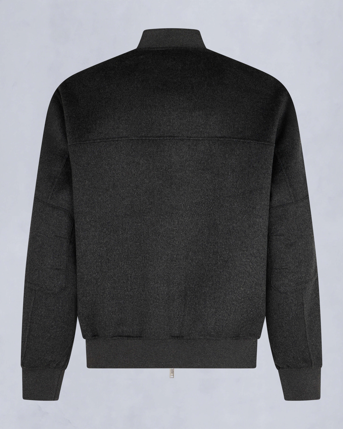 Moose Knuckles - M34MB046 - Alder Cashmere-Wool Bomber Jacket - MENS - Charcoal /black - Detail2