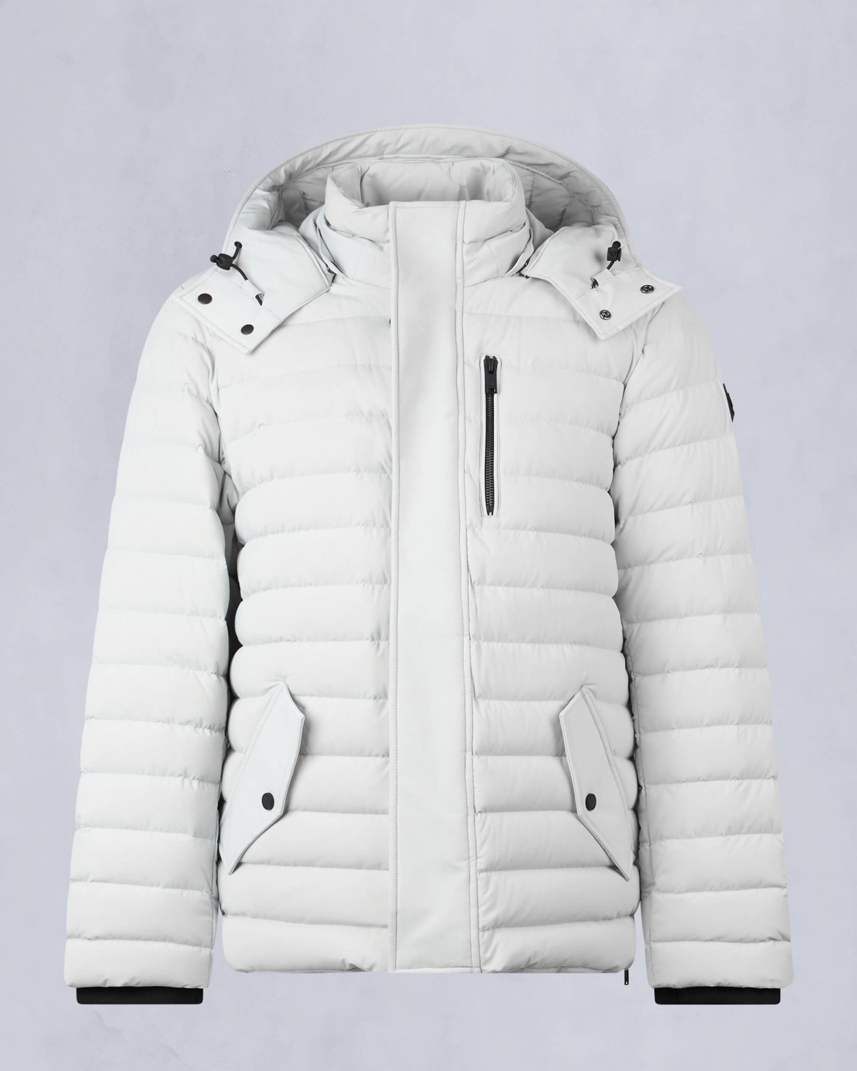Moose Knuckles Mens Greystone Down Jacket Stone M34MJ111 - GM