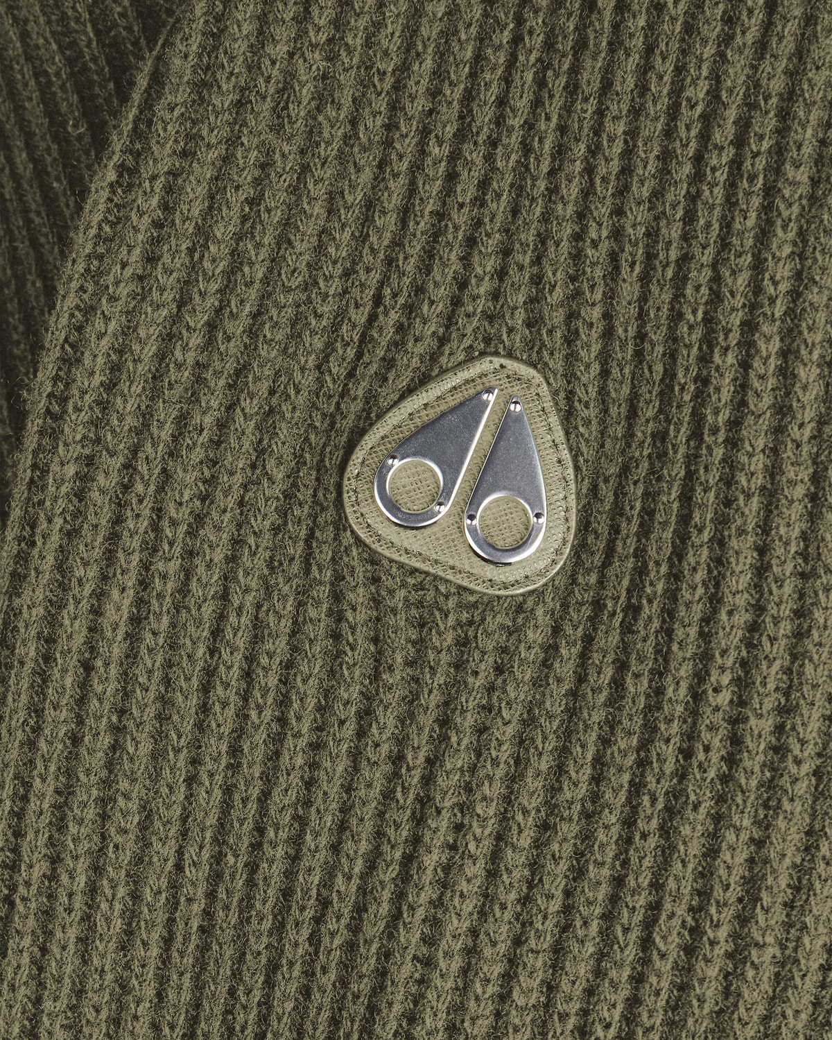 Moose Knuckles - M34MK665 - Ivo Sweater - MENS - Moss - Detail1