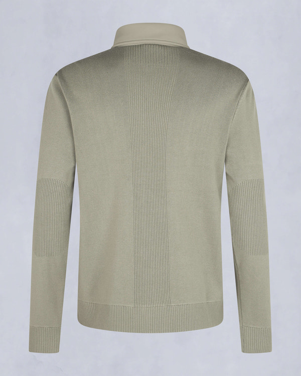 Moose Knuckles - M34MK670 - Marble Hybrid Shirt Jacket - MENS - Sage - Detail2