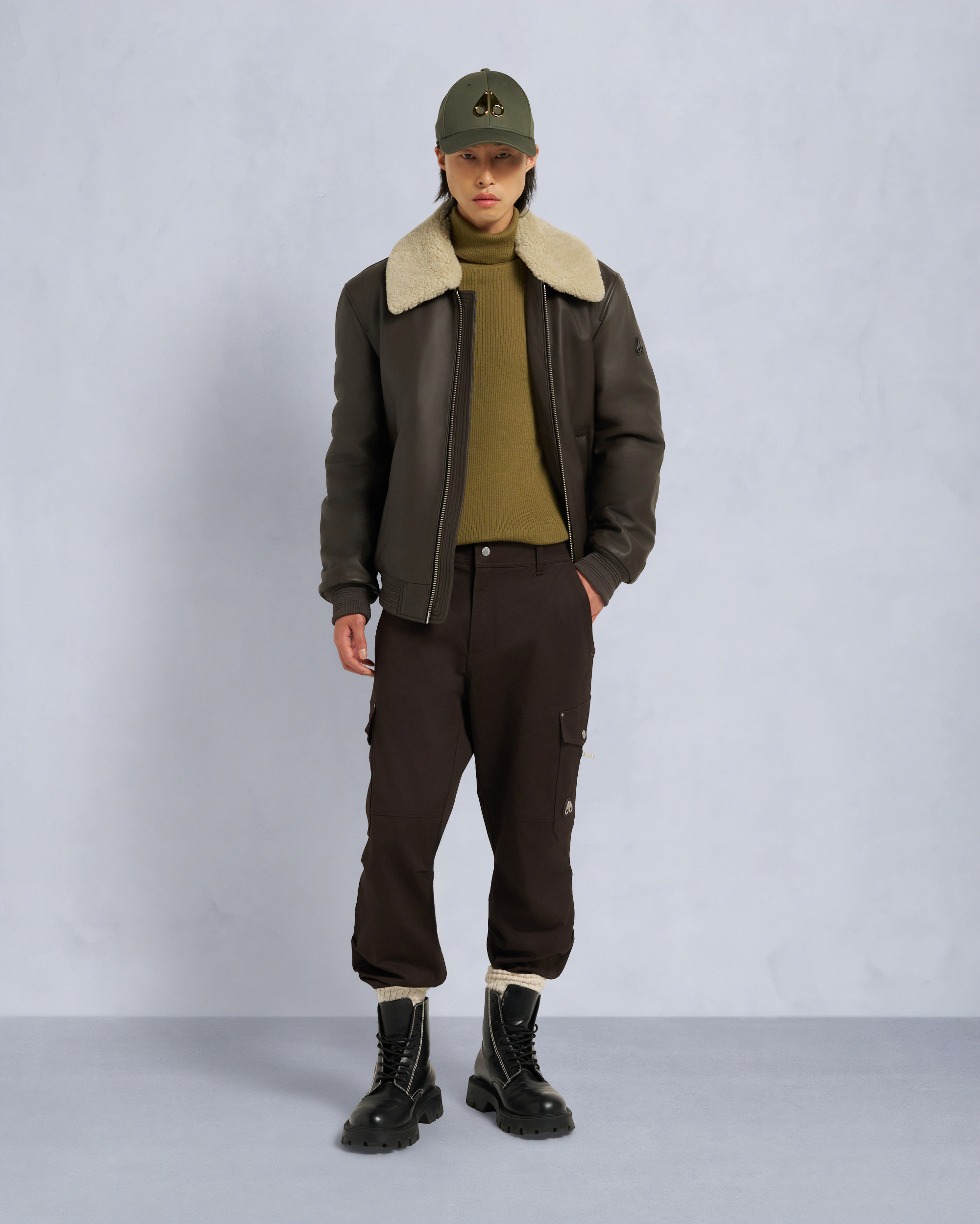 Moose Knuckles - M34ML313 - Toba Bomber Jacket - MENS - - Front Category