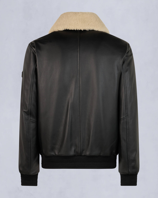Moose Knuckles - M34ML313 - Toba Bomber Jacket - MENS - Black - Detail2