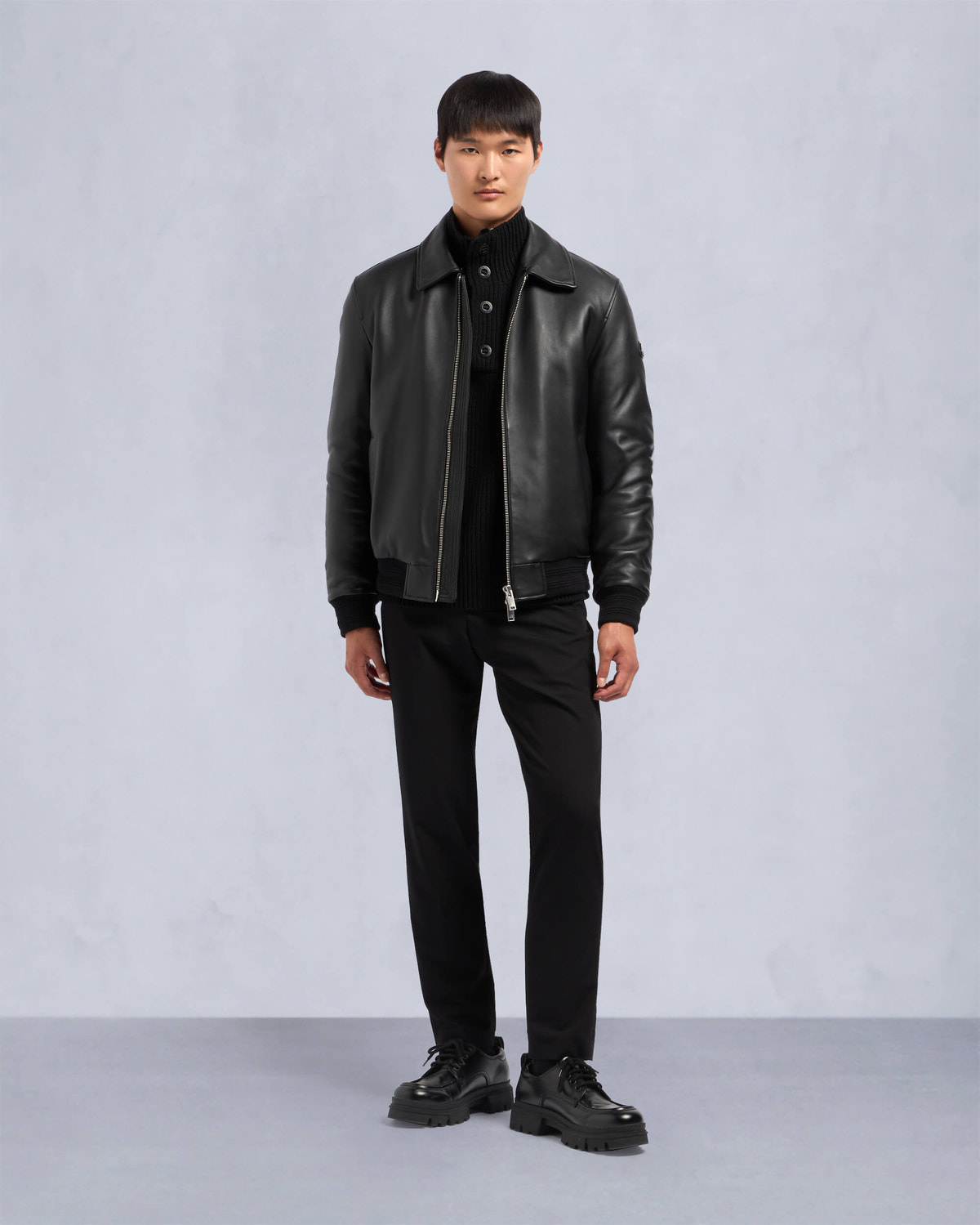 Moose Knuckles - M34ML313 - Toba Bomber Jacket - MENS - Black - Detail3