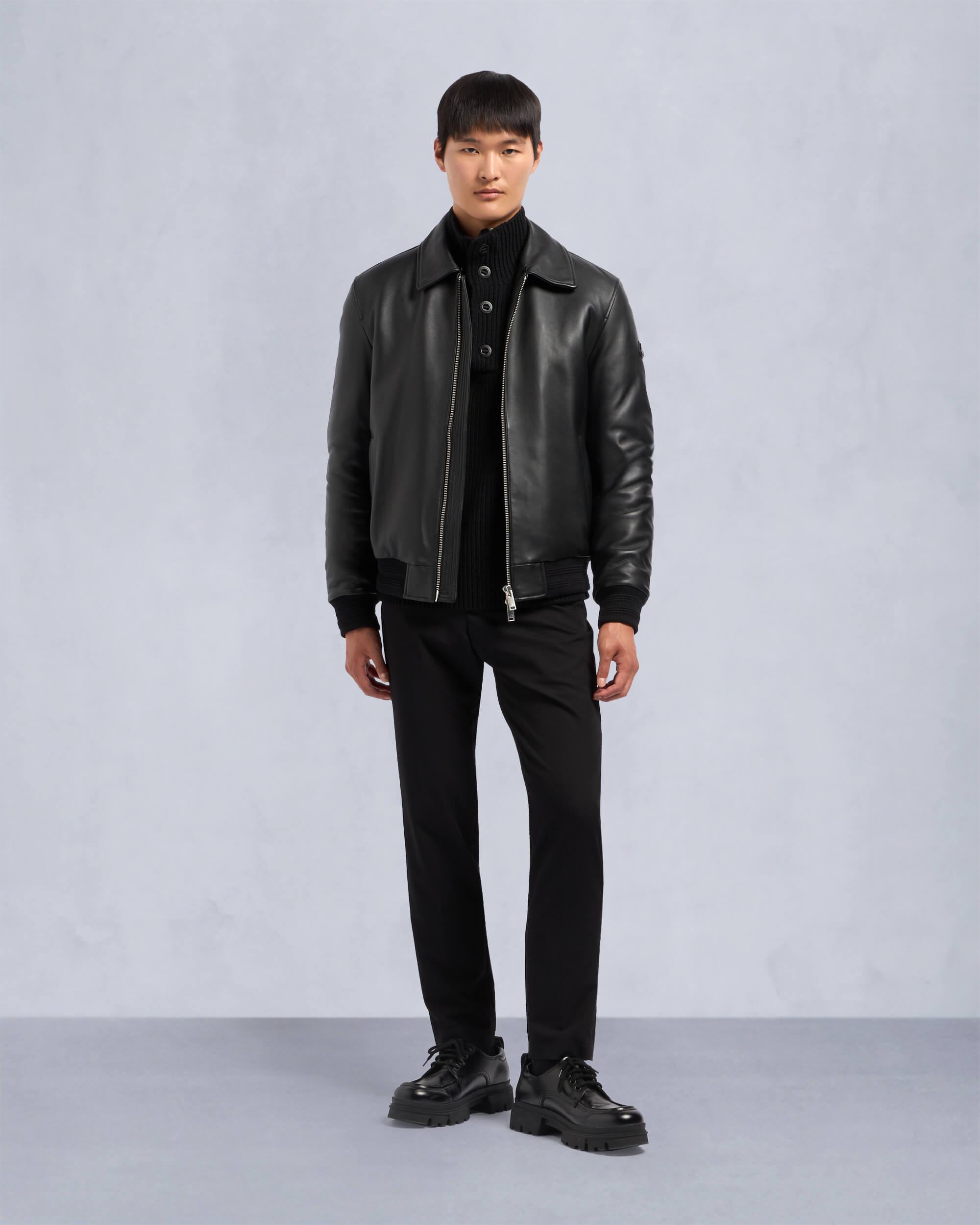 Moose Knuckles - M34ML313 - Toba Bomber Jacket - MENS - Black - Detail3
