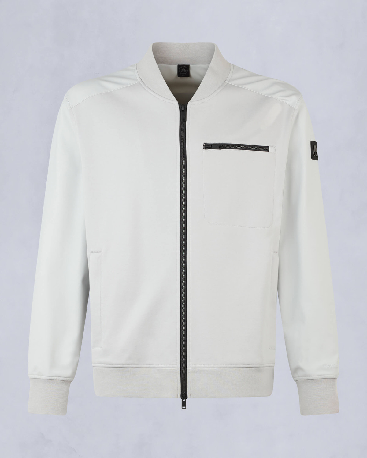Moose Knuckles Mens Perido Bomber Stone M34MS616 - GM
