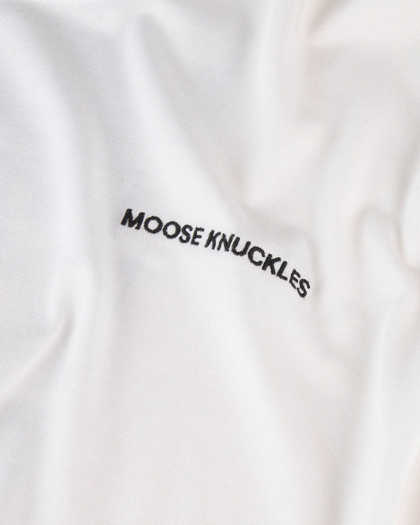 Moose Knuckles - M34MT706 - Merapi Long Sleeve Tee - MENS - White - Detail1