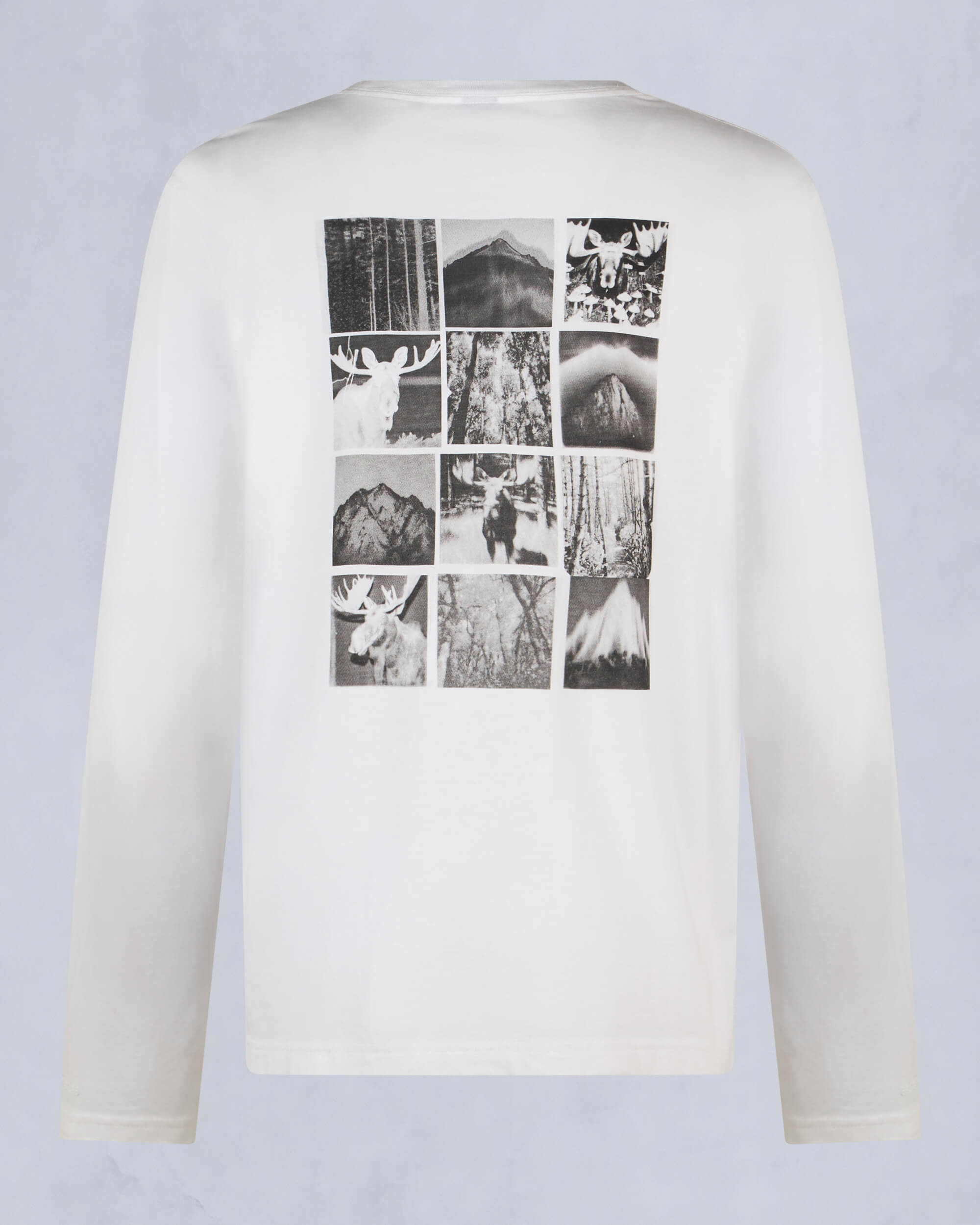 Moose Knuckles - M34MT706 - Merapi Long Sleeve Tee - MENS - White - Detail2
