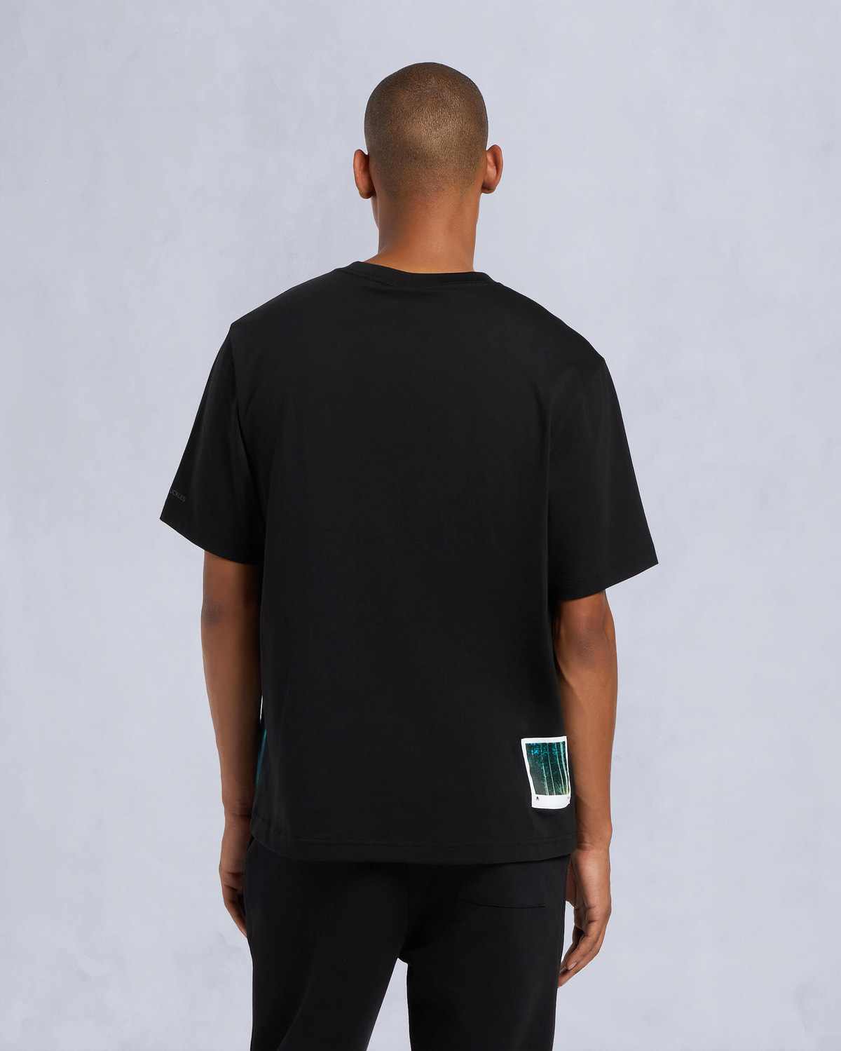 Moose Knuckles Mens Mountain Tee Black M34MT707 Back