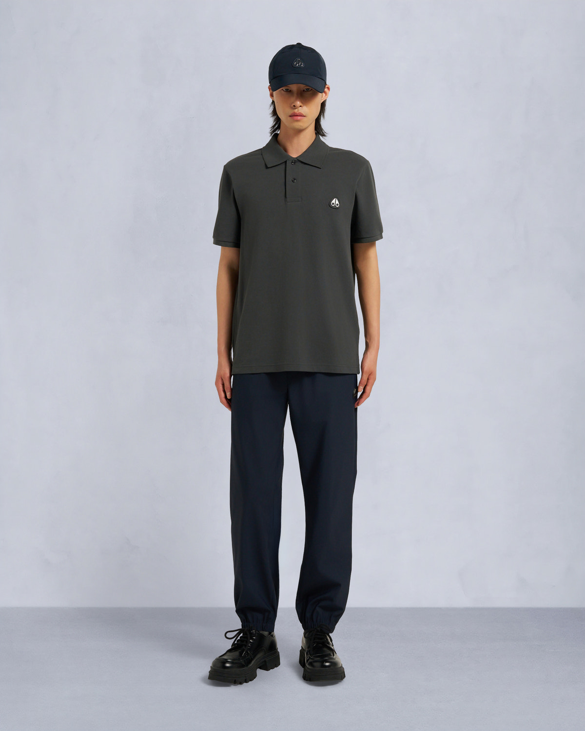 Moose Knuckles - M34MT712 - Everett Polo - MENS - - Front Category