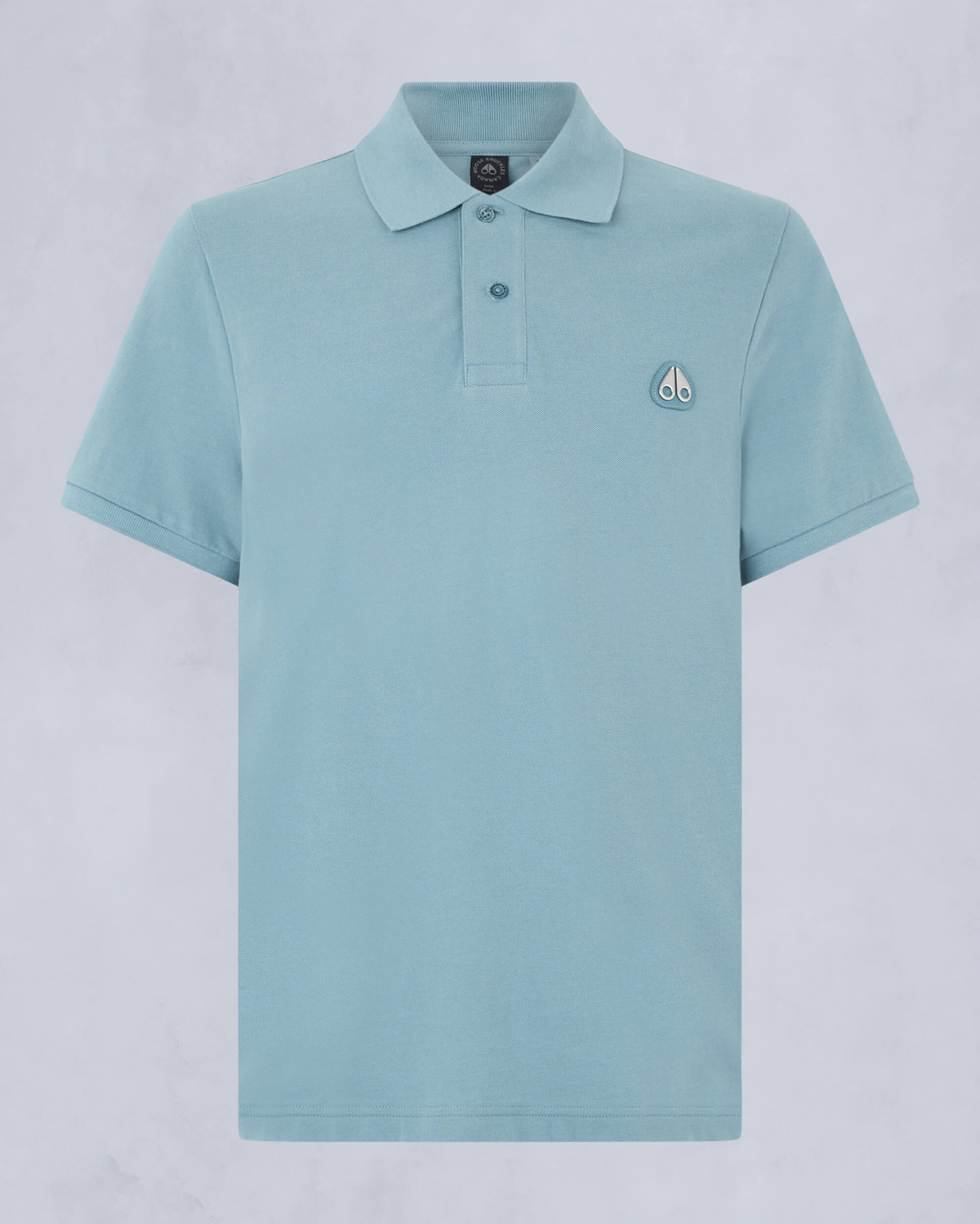 Moose Knuckles Mens Everett Polo SEA M34MT712 - GM