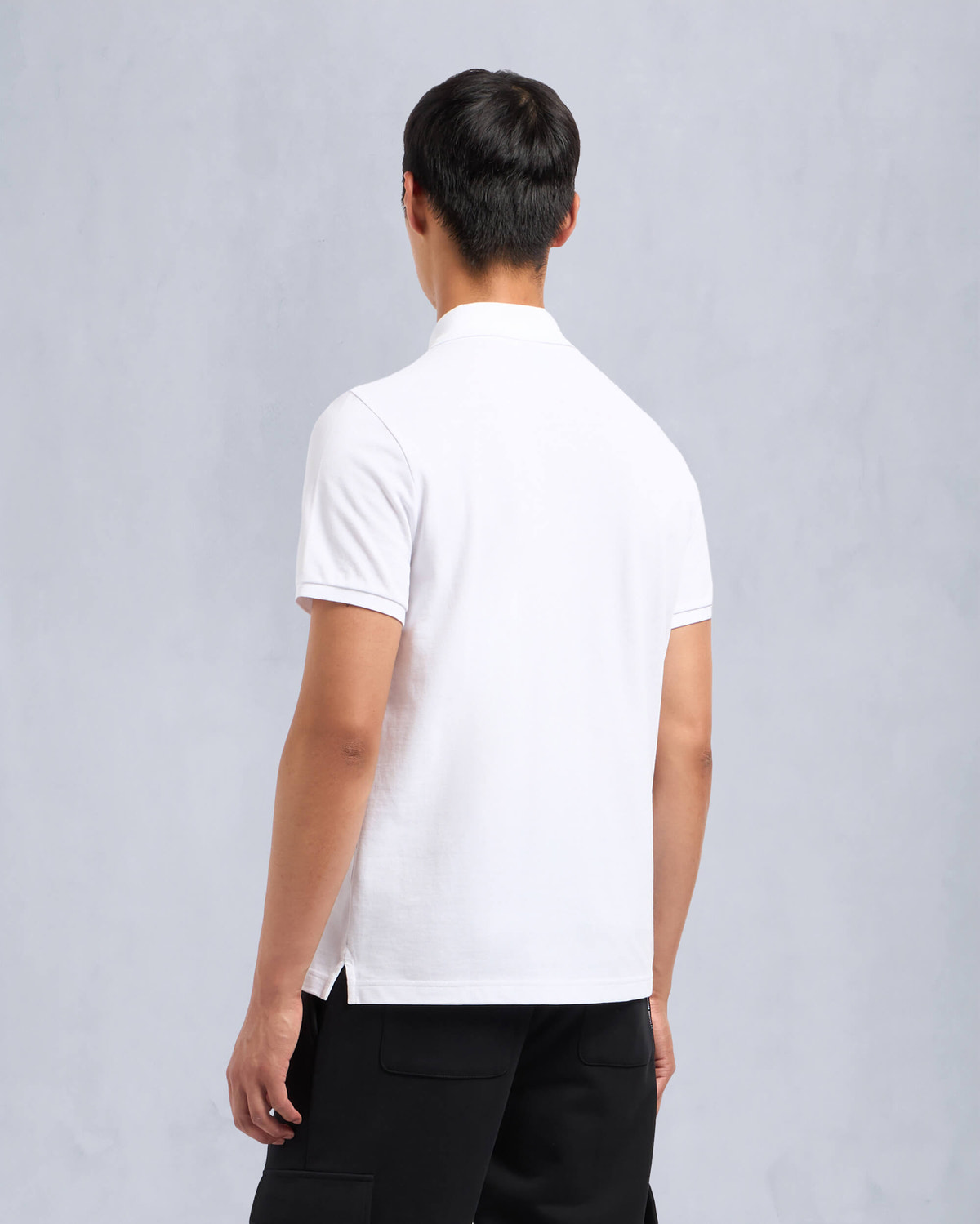 Moose Knuckles - M34MT712 - Everett Polo - MENS - White - Back