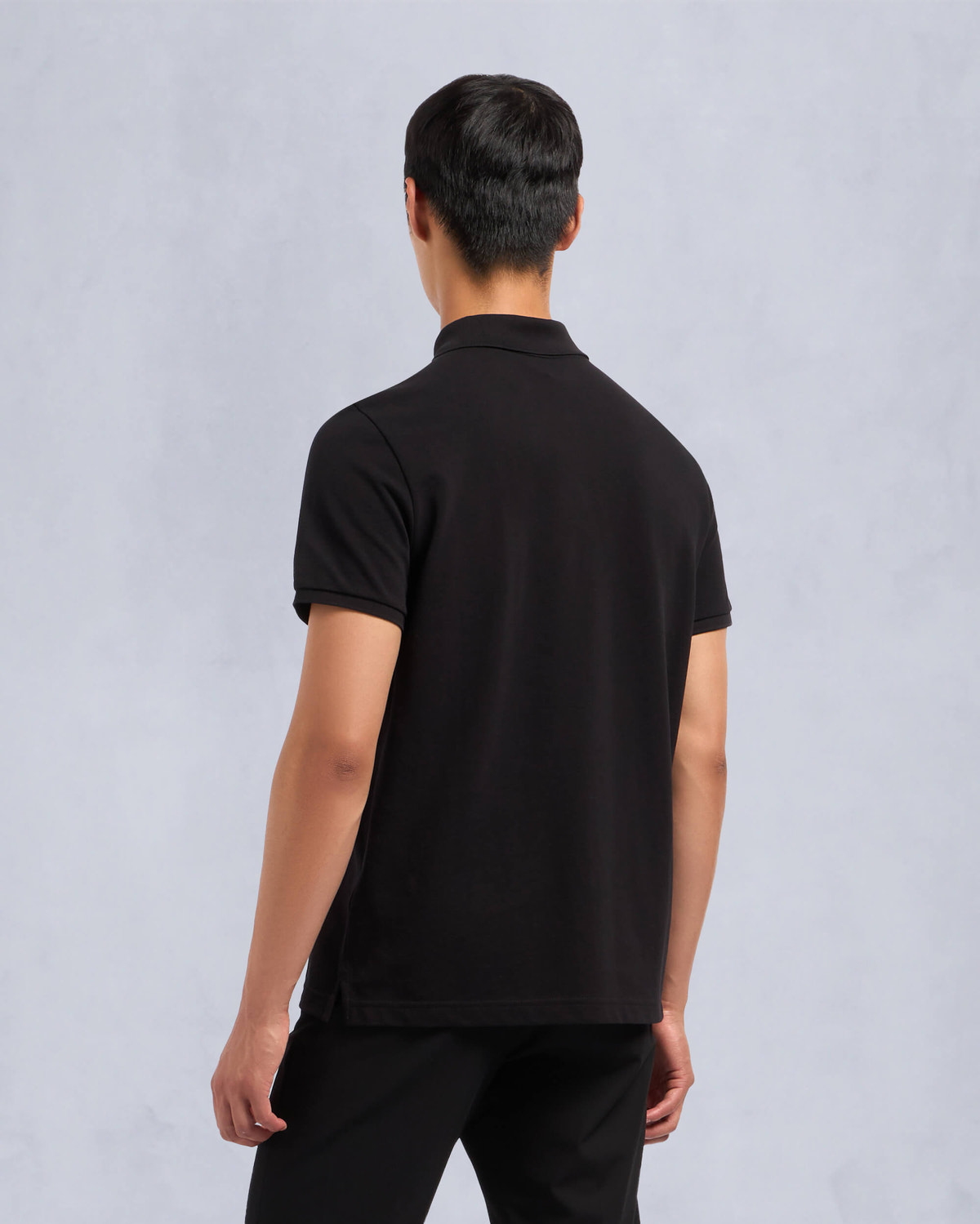 Moose Knuckles - M34MT712 - Everett Polo - MENS - Black - Back