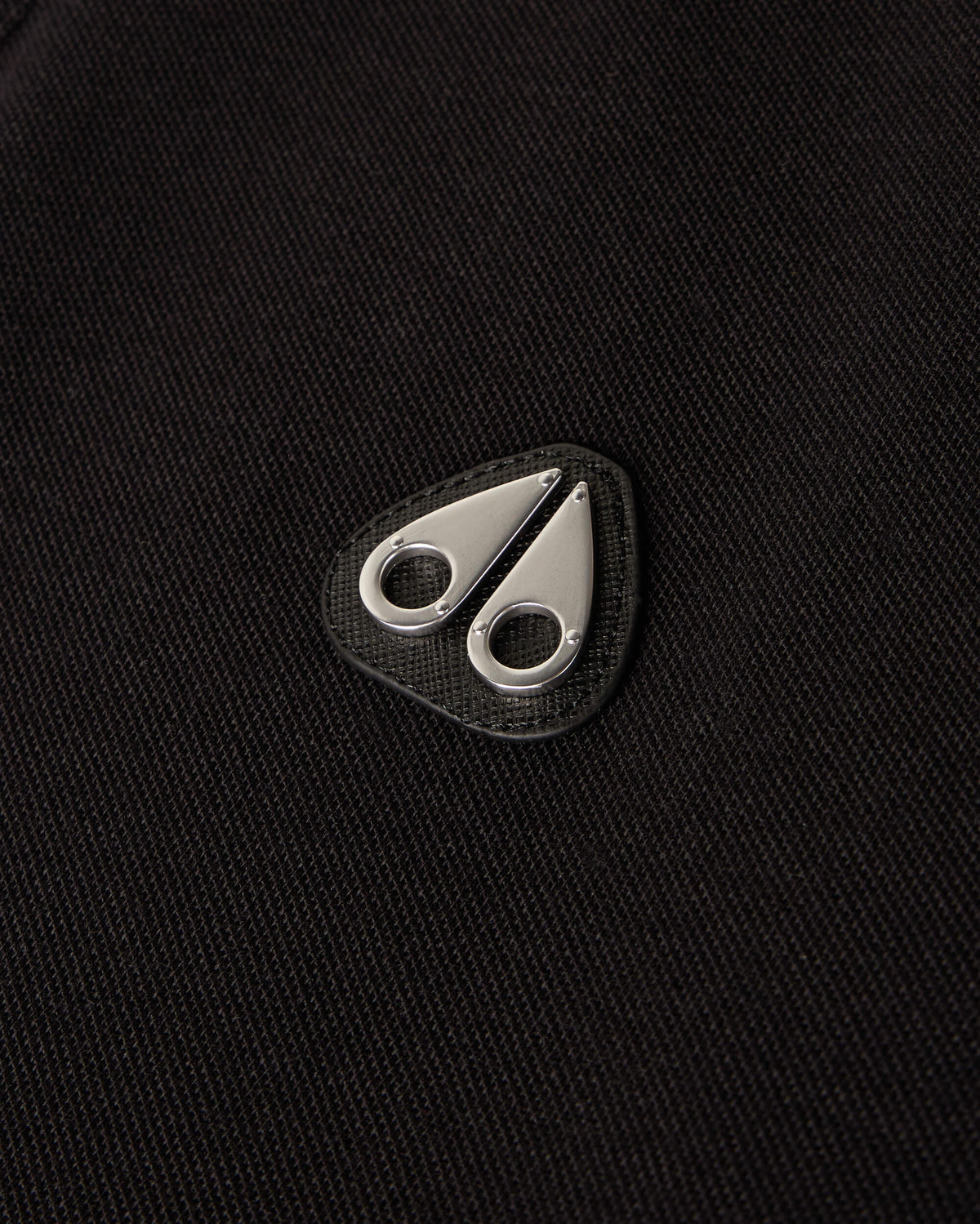 Moose Knuckles - M34MT712 - Everett Polo - MENS - Black - Detail1