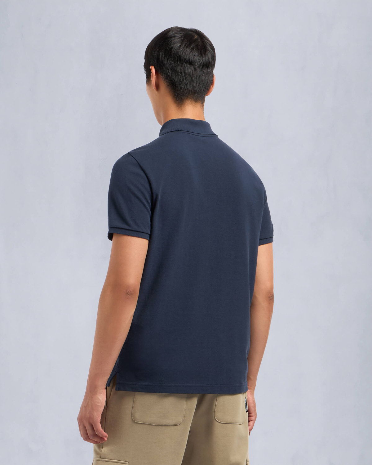 Moose Knuckles - M34MT712 - Everett Polo - MENS - - Back