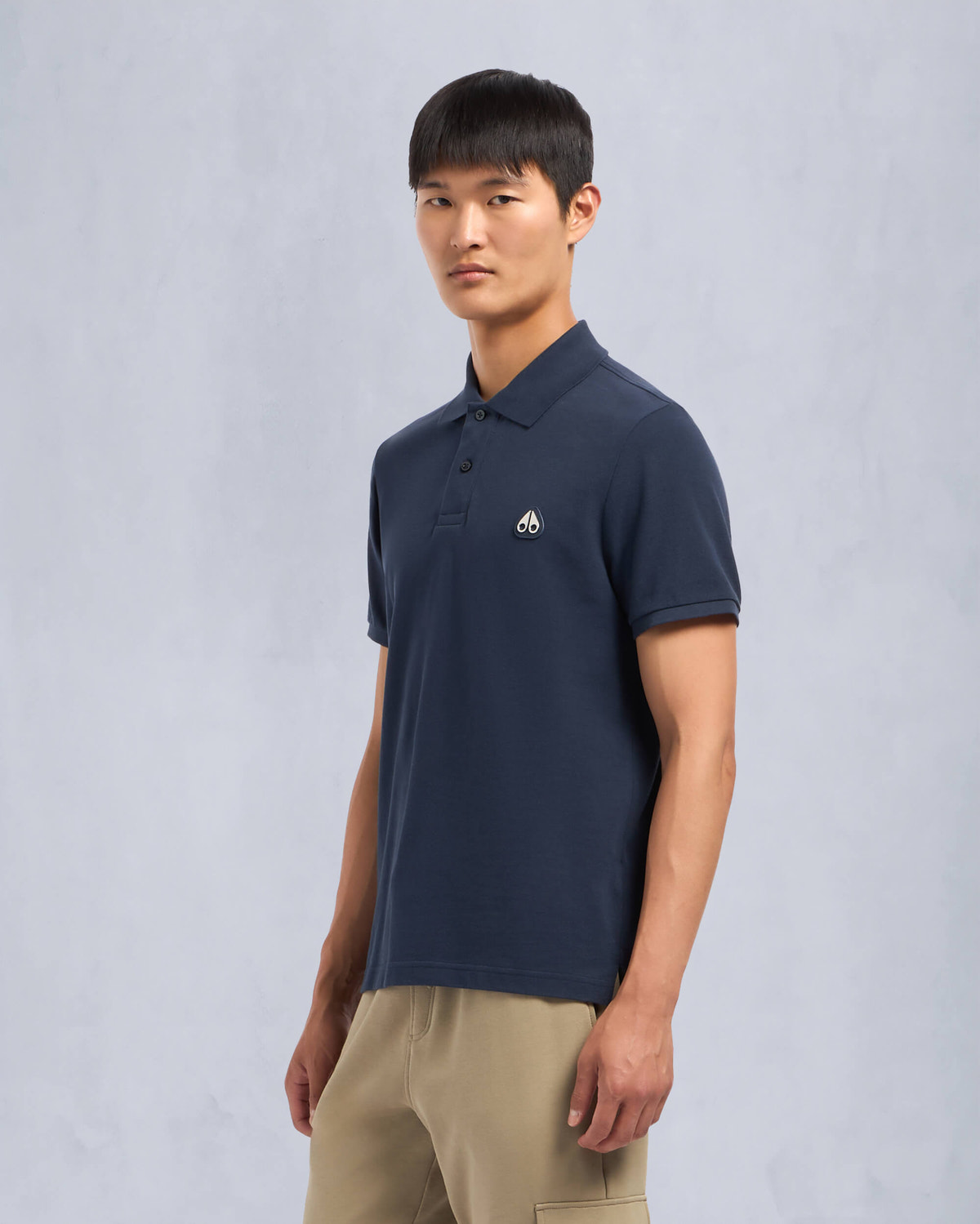 Moose Knuckles - M34MT712 - Everett Polo - MENS - - Front