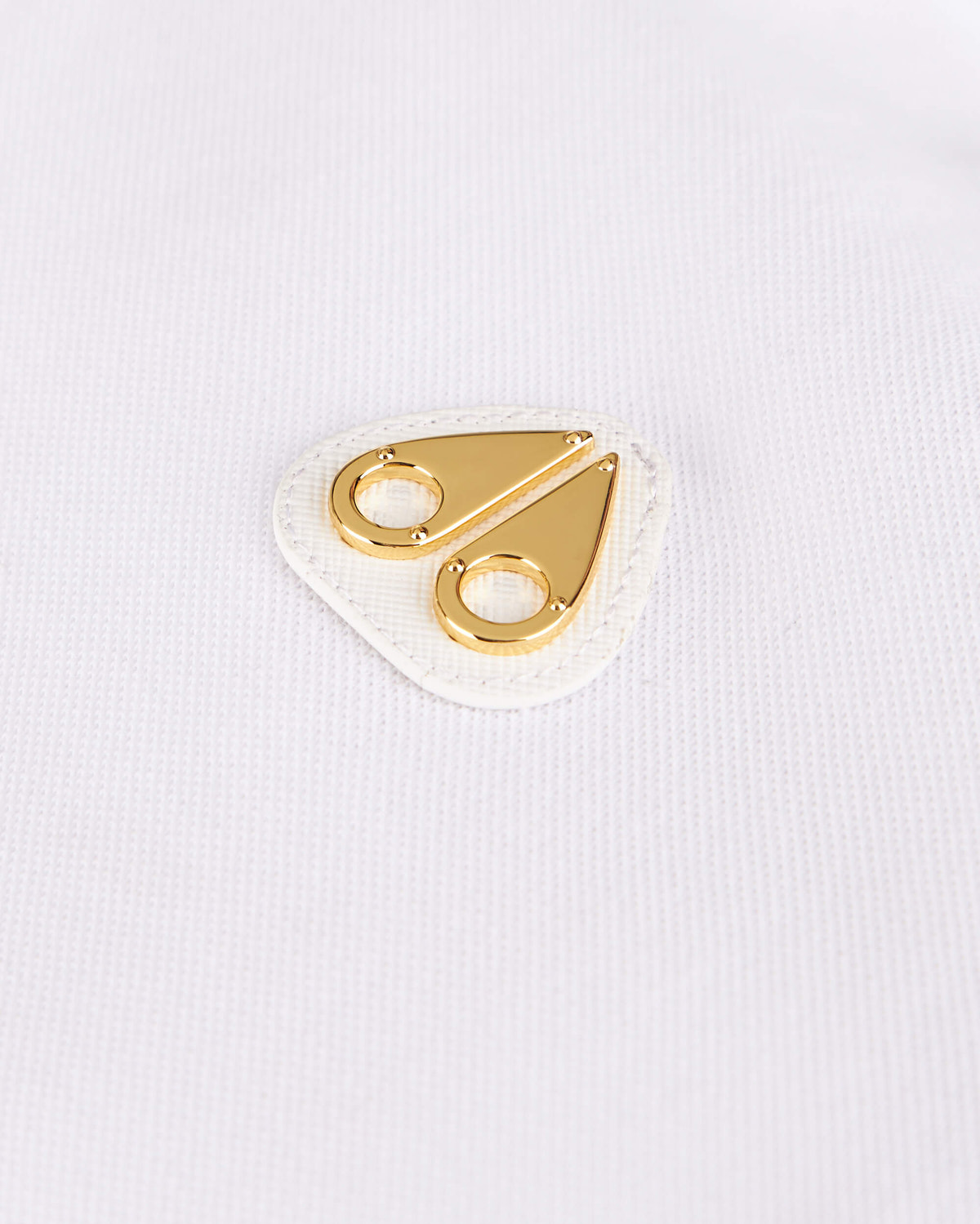 Moose Knuckles - M34MT712G - Gold Series Everett Polo - MENS - White - Detail1