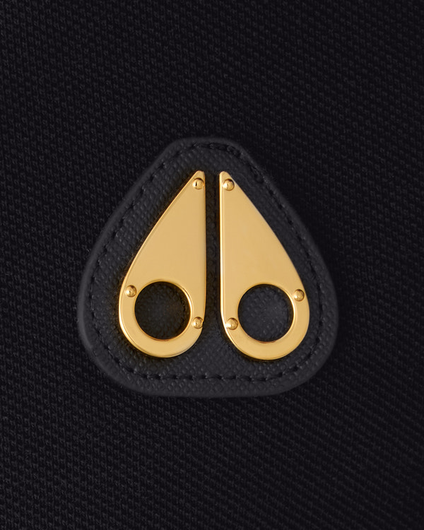 Moose Knuckles - M34MT712G - Gold Series Everett Polo - MENS - Black - Detail1