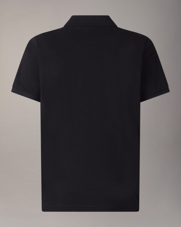 Moose Knuckles - M34MT712G - Gold Series Everett Polo - MENS - Black - Detail2