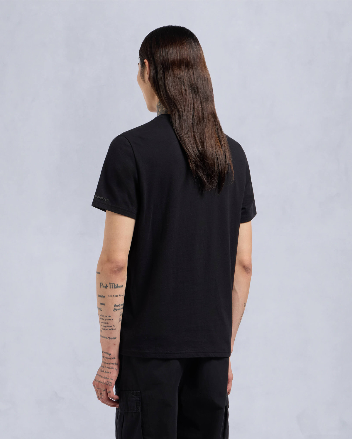 Moose Knuckles Mens Triglav Tee Black M34MT714 Back