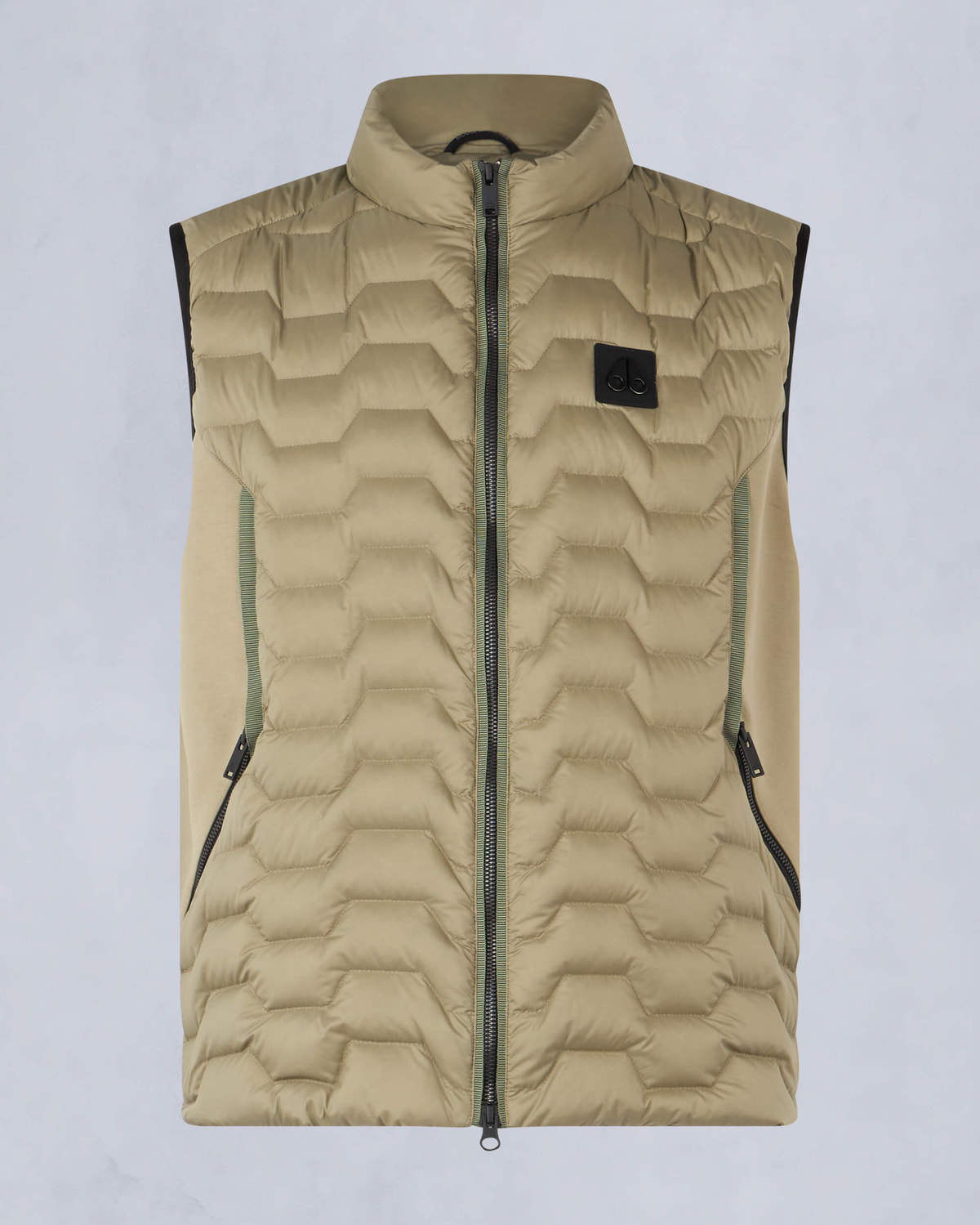 Moose Knuckles - M34MV452 - Granite Down Hybrid Vest - MENS - Sage - GM