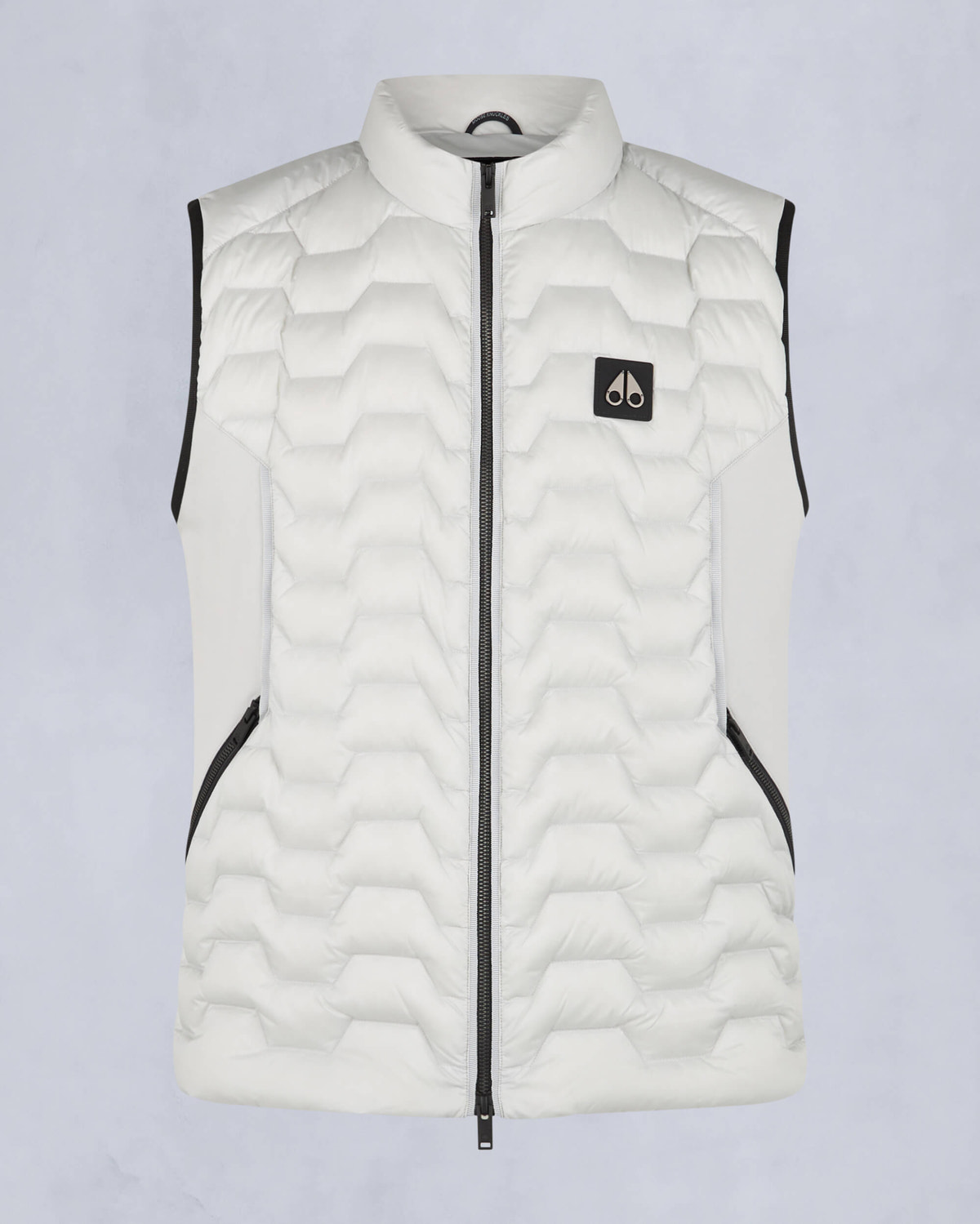 Moose Knuckles - M34MV452 - Granite Down Hybrid Vest - MENS - Stone - GM