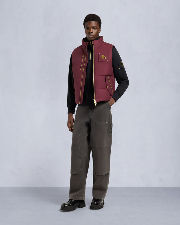 Moose Knuckles - M34MV474G - GOLD SERIES WESTMOUNT VEST - MENS - - Front Category