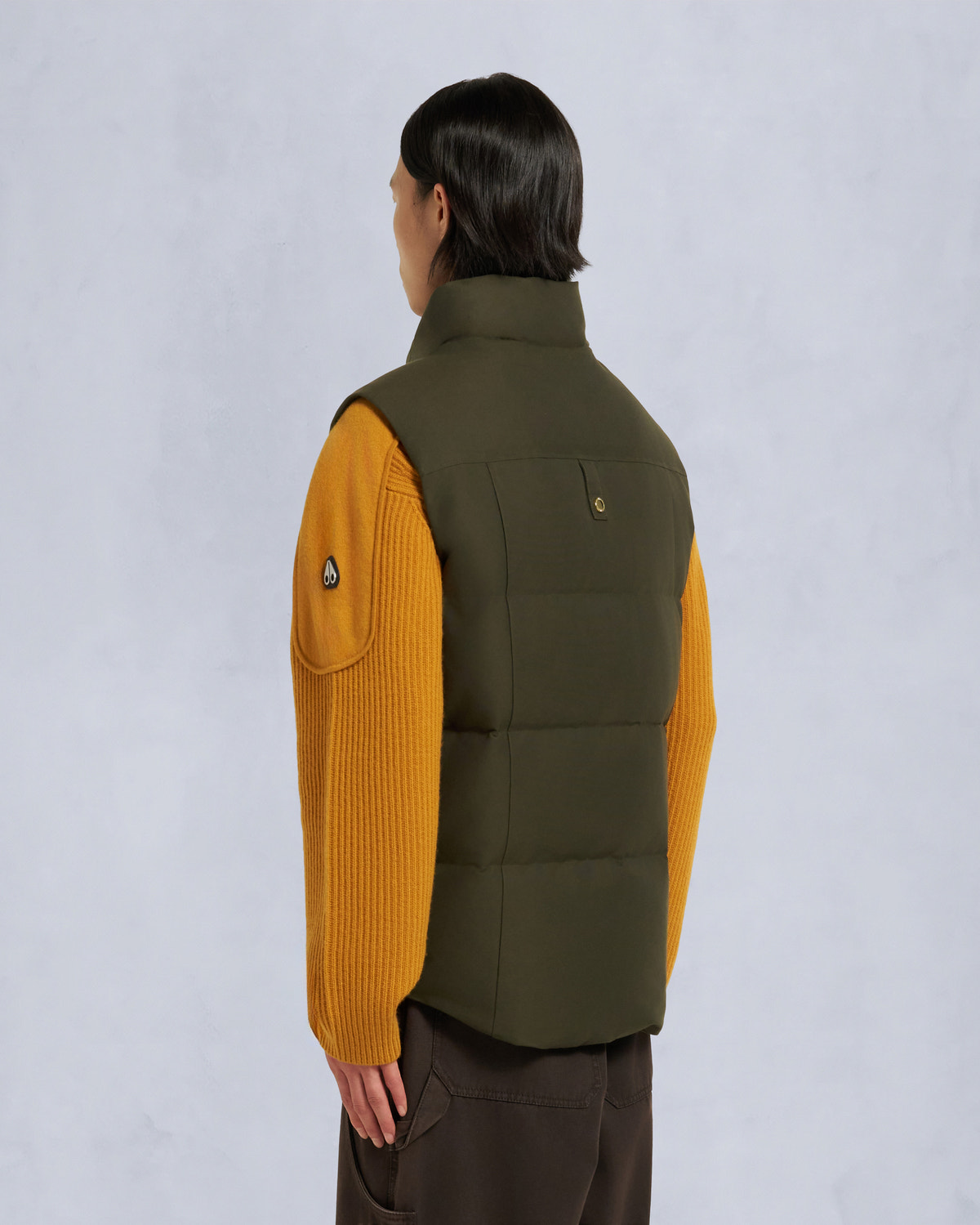 Moose Knuckles - M34MV474G - Gold Series Westmount Vest - MENS - - Back