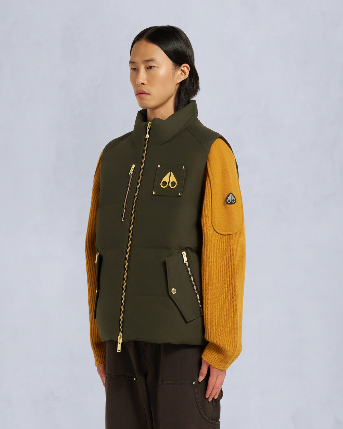 Moose Knuckles - M34MV474G - Gold Series Westmount Vest - MENS - - Front