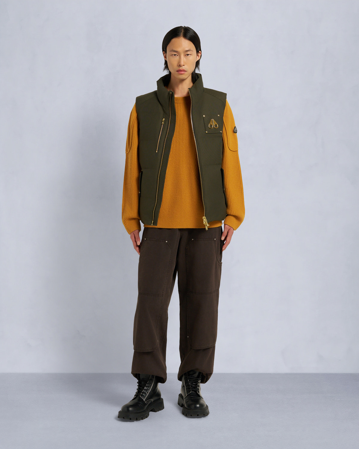 Moose Knuckles - M34MV474G - Gold Series Westmount Vest - MENS - - Front Category