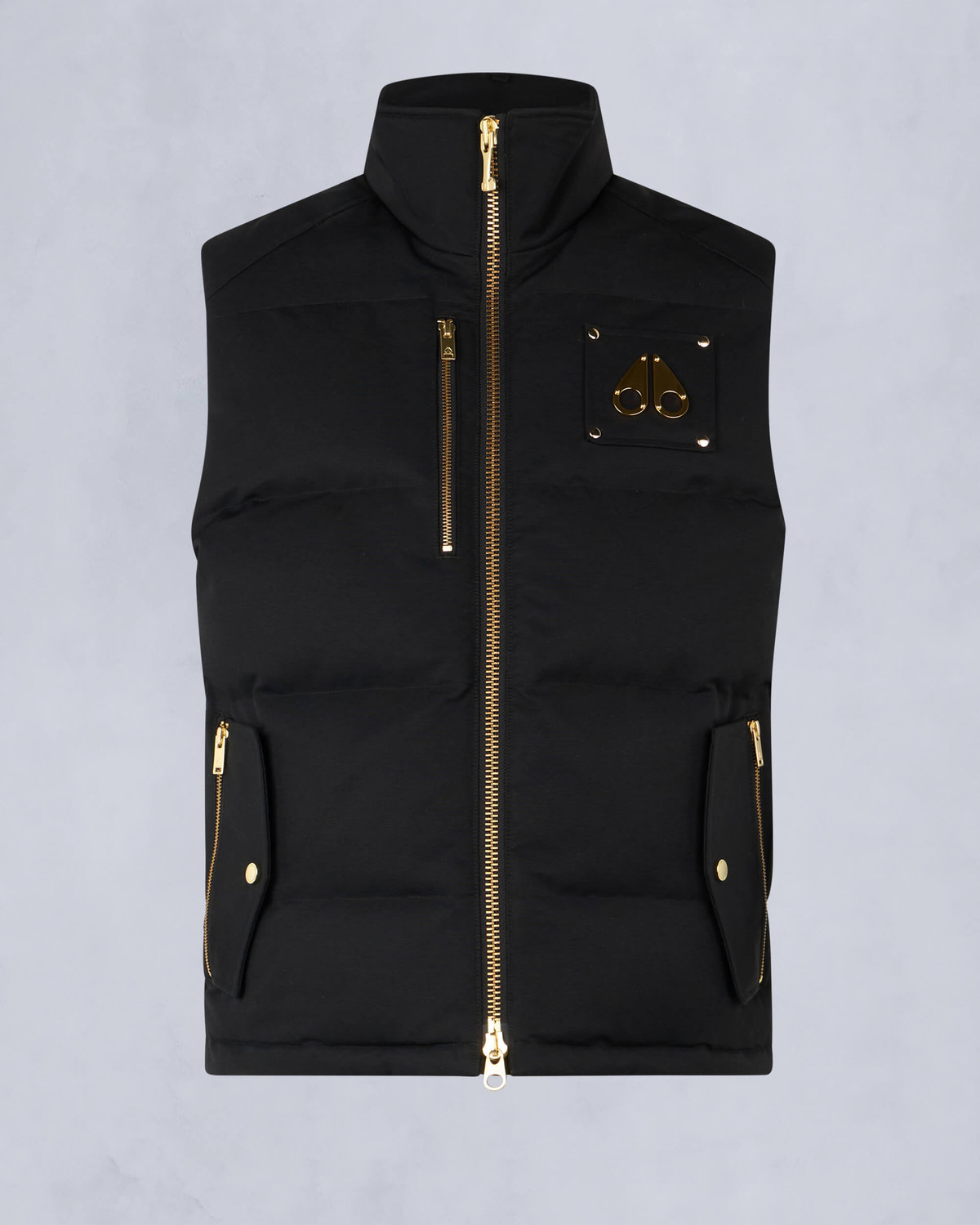 Moose Knuckles - M34MV474G - Gold Series Westmount Vest - MENS - Black - GM