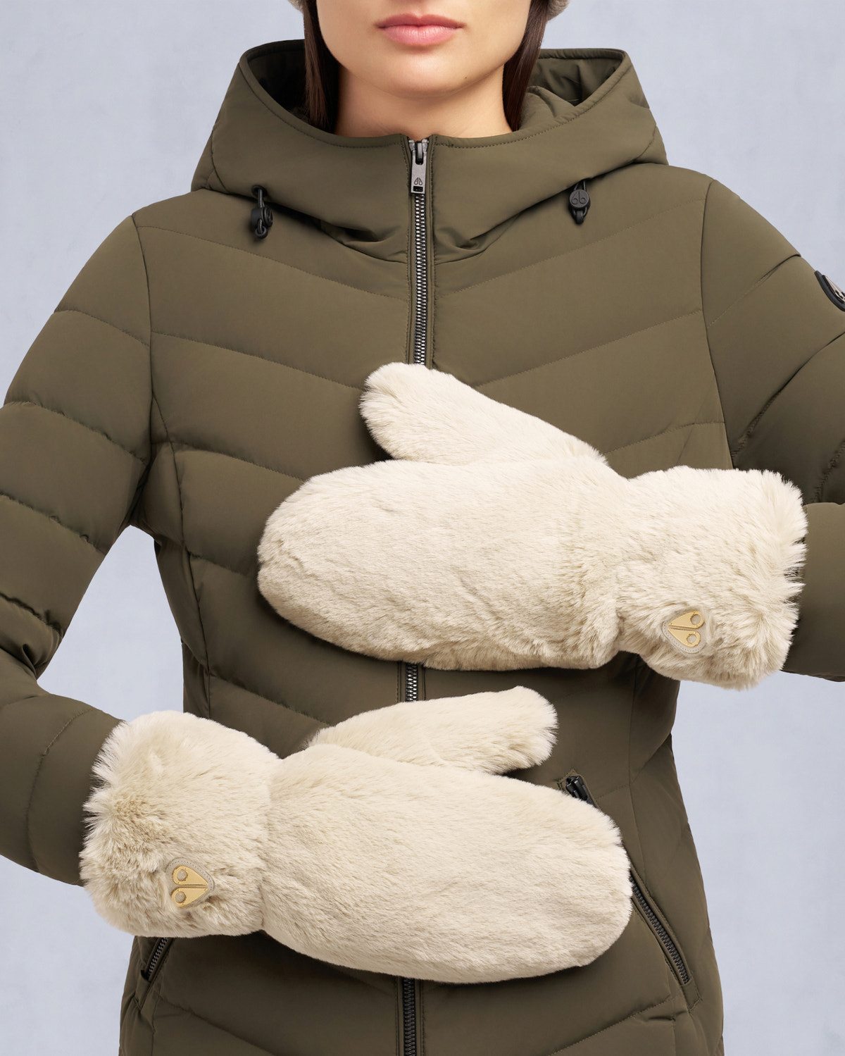 Moose Knuckles - M35LA523G - Bunny Gloves - ACCESSORIES - - Front Category