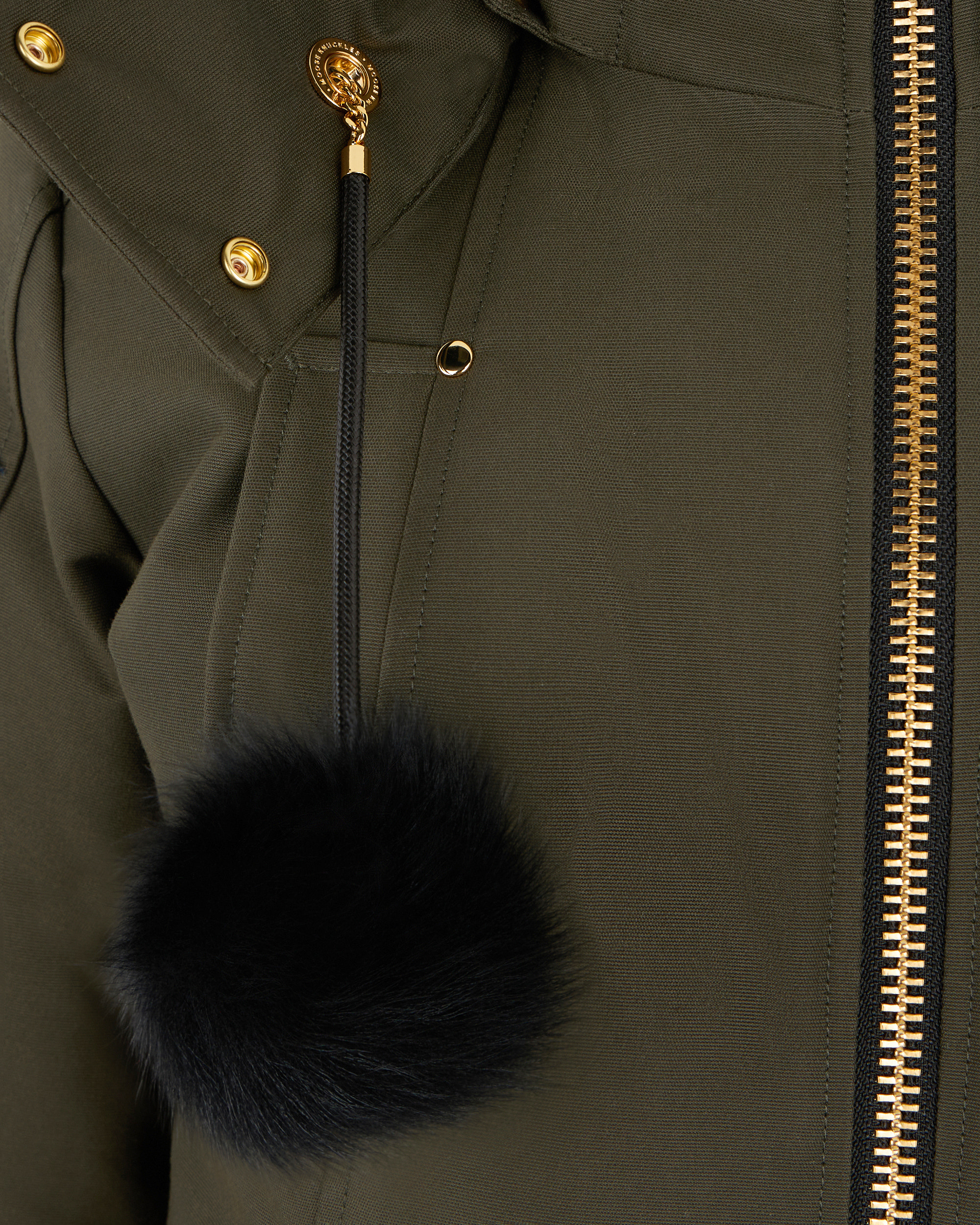 Moose Knuckles - M35LB002GS - Gold Series Original Sainte Flavie Bomber Jacket - WOMENS -  - Detail1