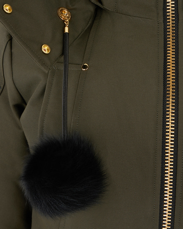 Moose Knuckles - M35LB002GS - Gold Series Original Sainte Flavie Bomber Jacket - WOMENS -  - Detail1