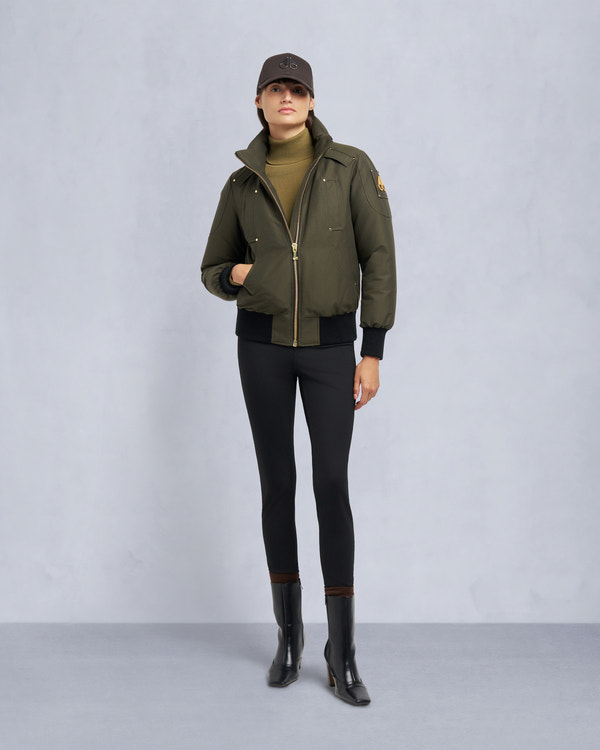 Moose Knuckles - M35LB002GS - Gold Series Original Sainte Flavie Bomber Jacket - WOMENS -  - Detail6