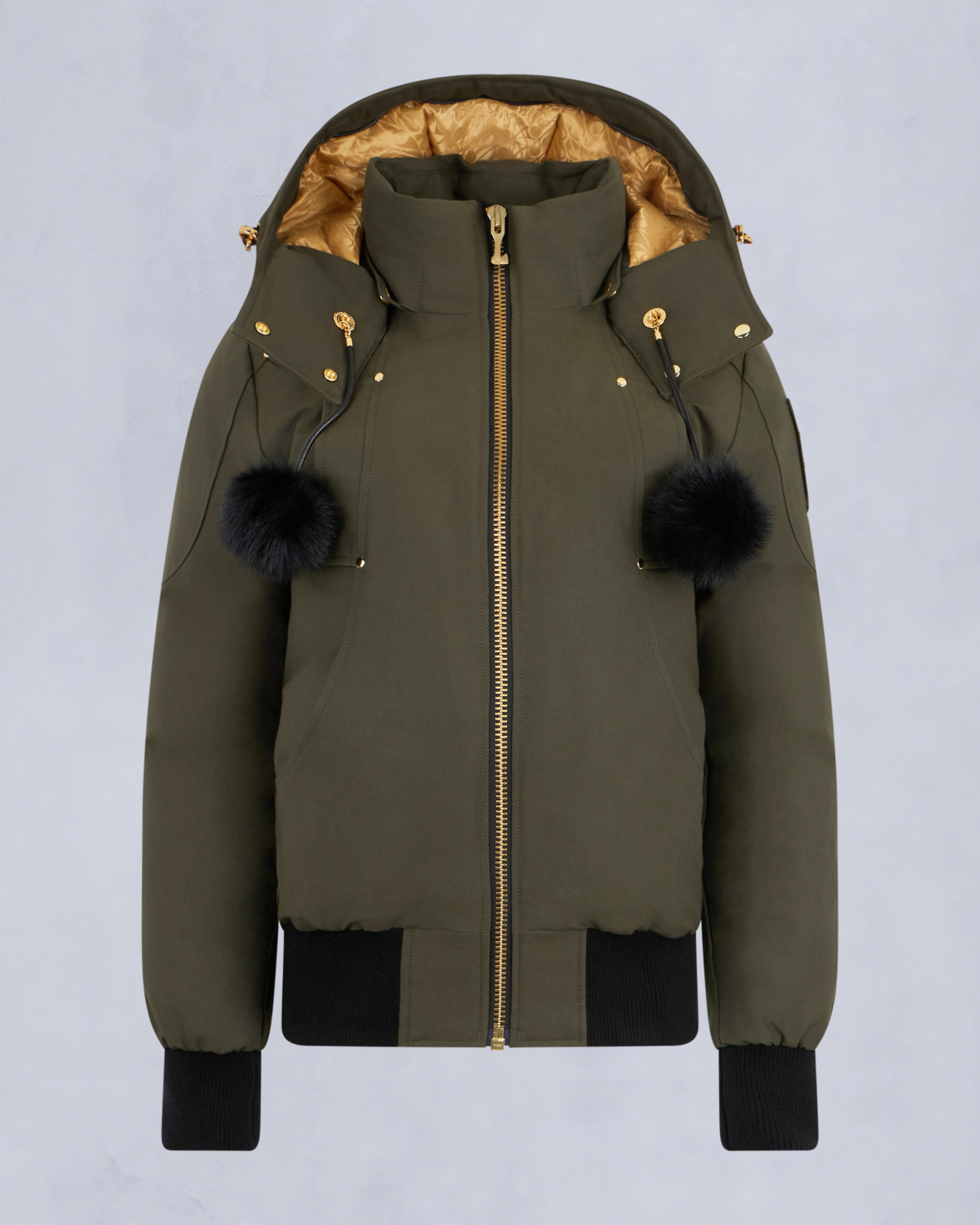 Moose Knuckles - M35LB002GS - Gold Series Original Sainte Flavie Bomber Jacket - WOMENS -  - GM