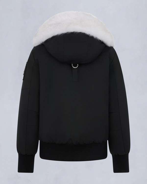 Moose Knuckles - M35LB002S - ORIGINAL DEBBIE SHEARLING TRIM BOMBER JACKET - WOMENS -  - Detail2