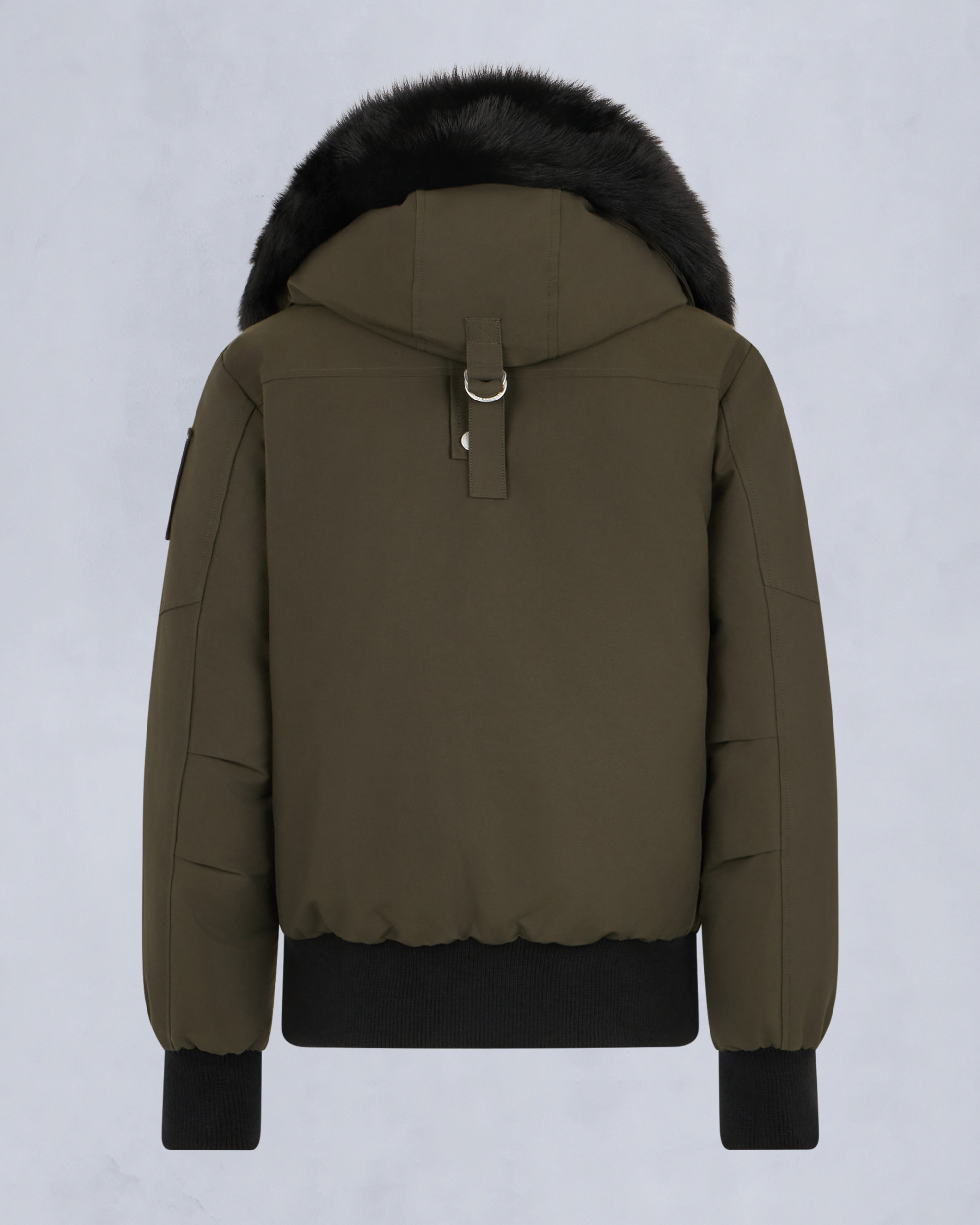 Moose Knuckles - M35LB002S - ORIGINAL DEBBIE SHEARLING TRIM BOMBER JACKET - WOMENS - - Detail2