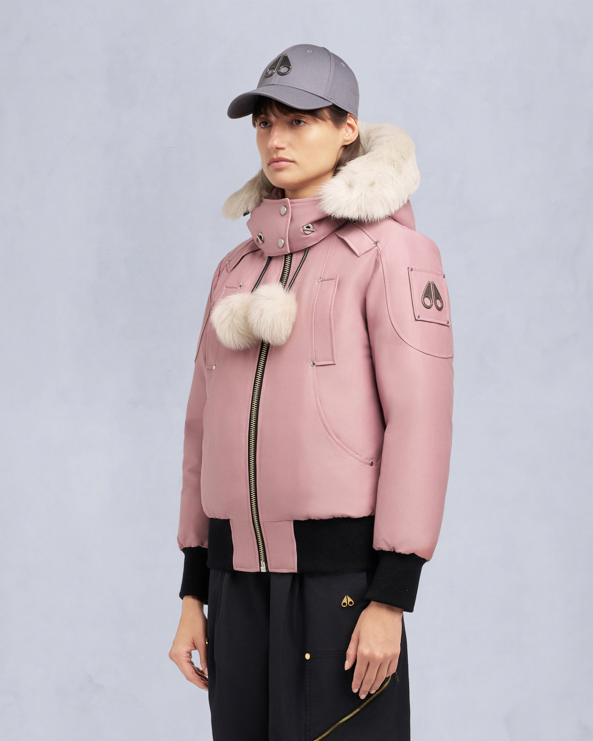 Moose Knuckles - M35LB002S - Debbie Bomber Jacket - WOMENS - - Front